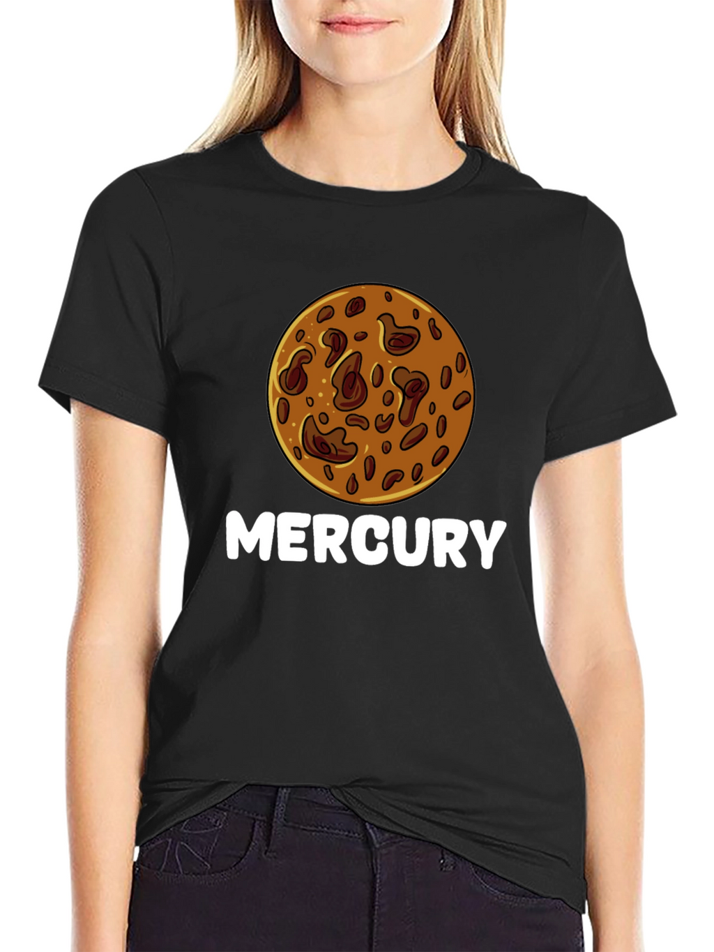 Mercury Planet Graphic T-Shirt - Space Lover Tee