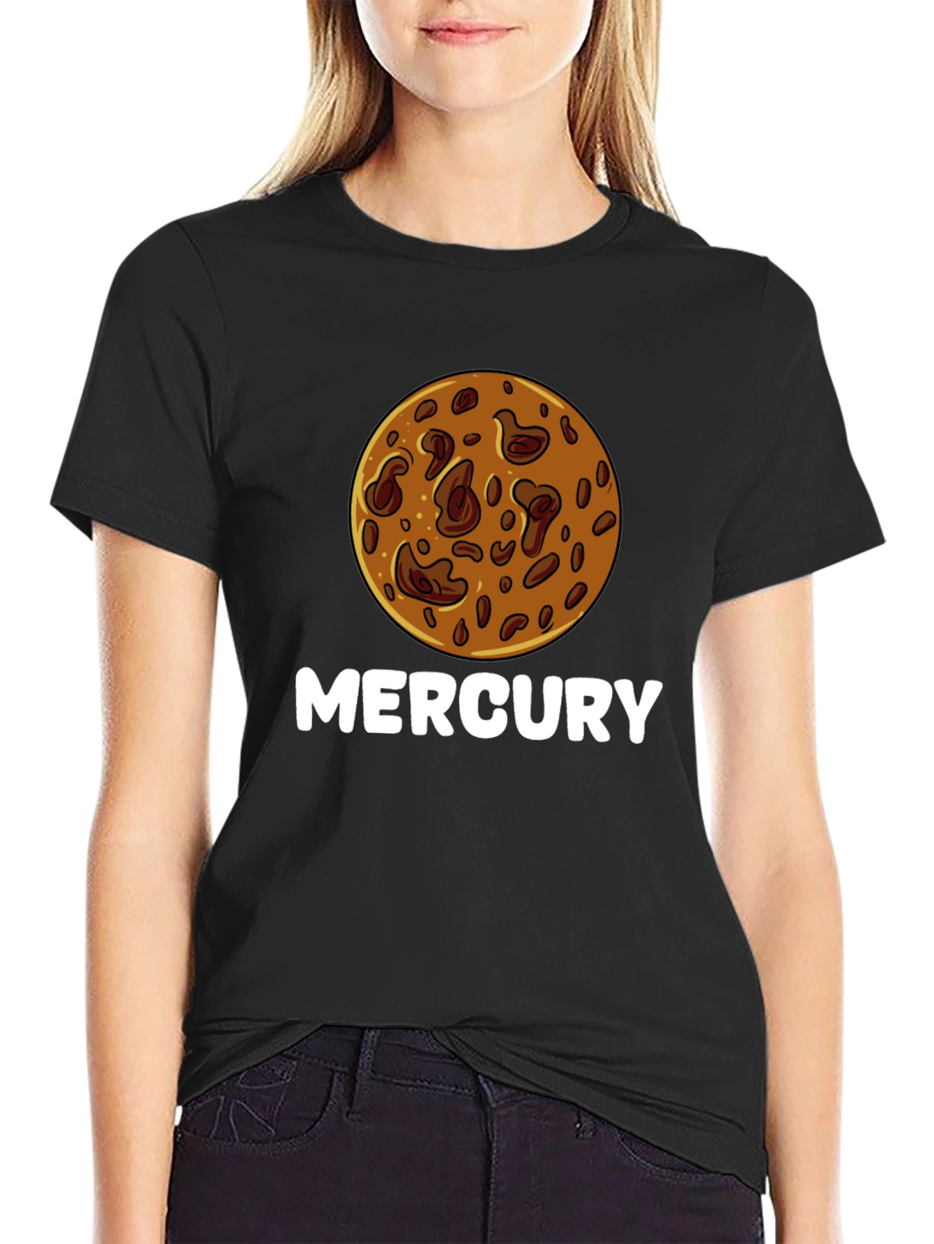 Mercury Planet Graphic T-Shirt - Space Lover Tee