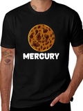 Mercury Planet Graphic T-Shirt - Space Lover Tee