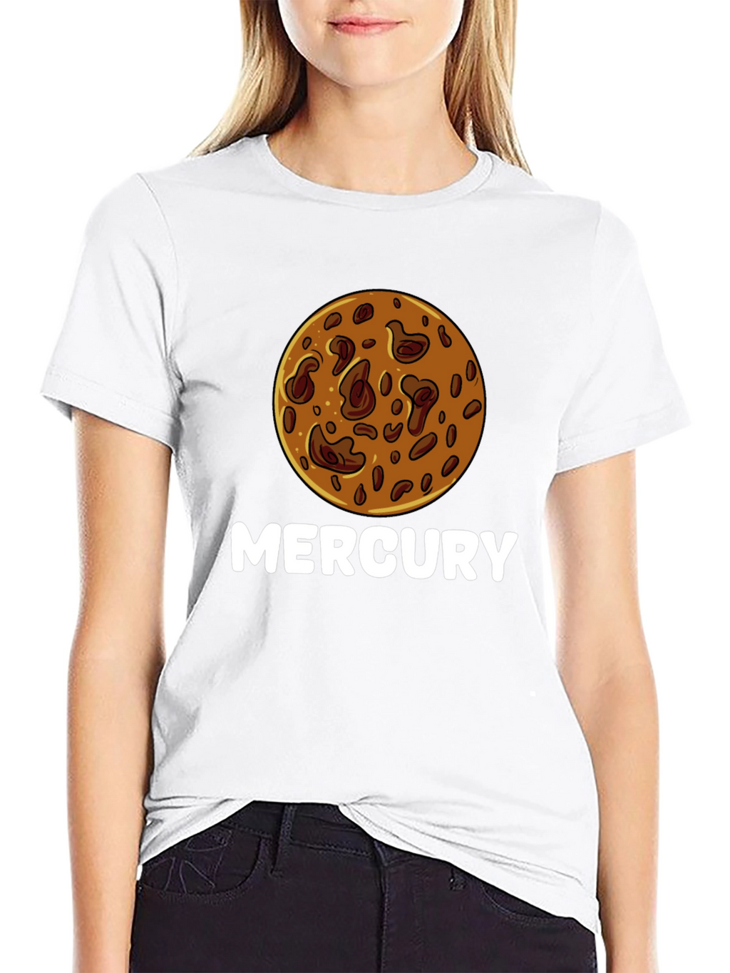 Mercury Planet Graphic T-Shirt - Space Lover Tee