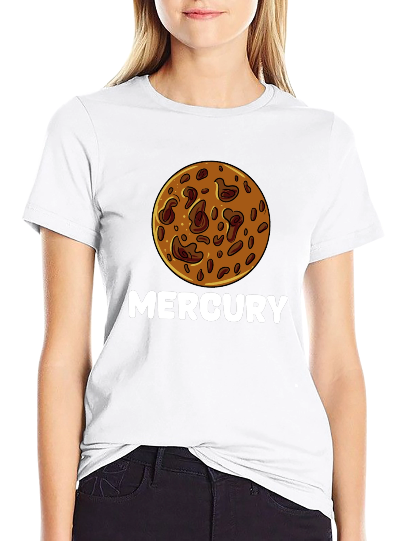 Mercury Planet Graphic T-Shirt - Space Lover Tee