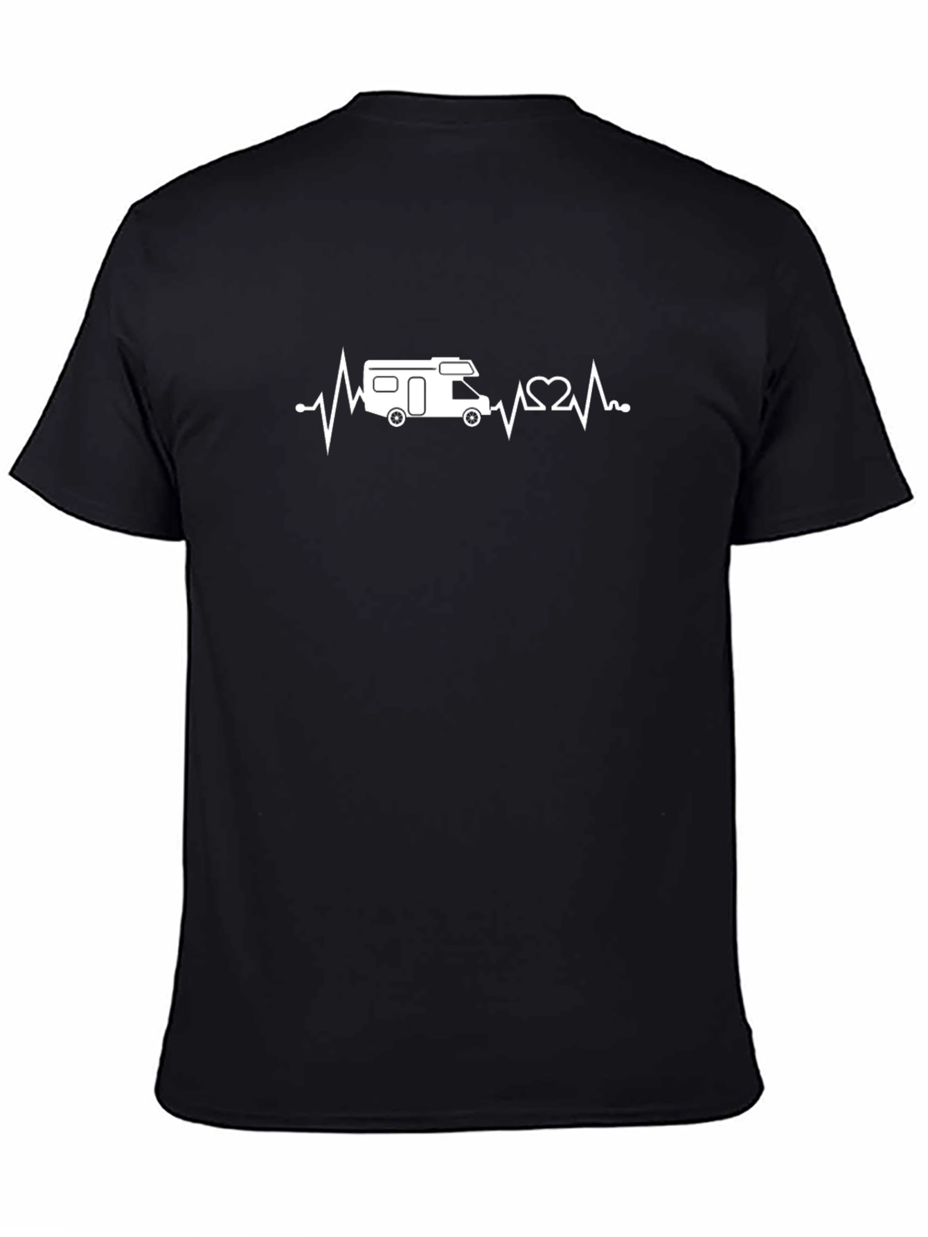RV Heartbeat T-Shirt - Camping Lover Tee