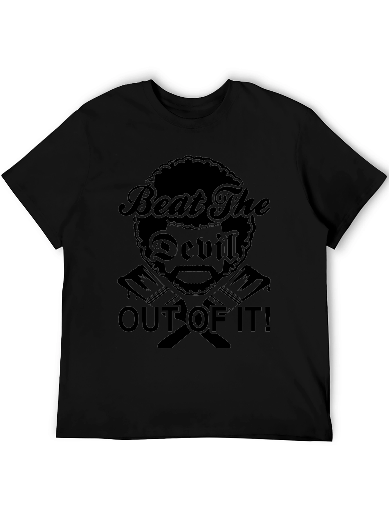 Beat The Devil Out Of It Black T-Shirt