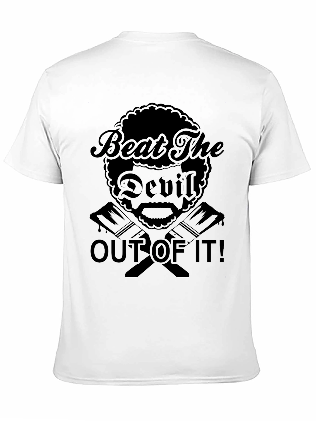 Beat The Devil Out Of It Black T-Shirt