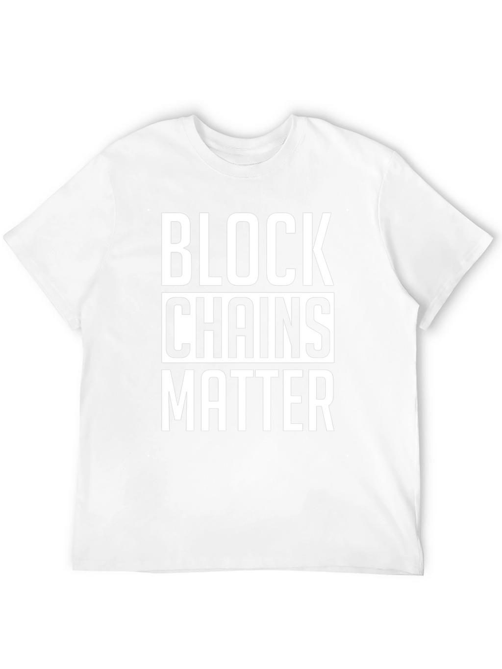 Blockchains Matter Black T-Shirt