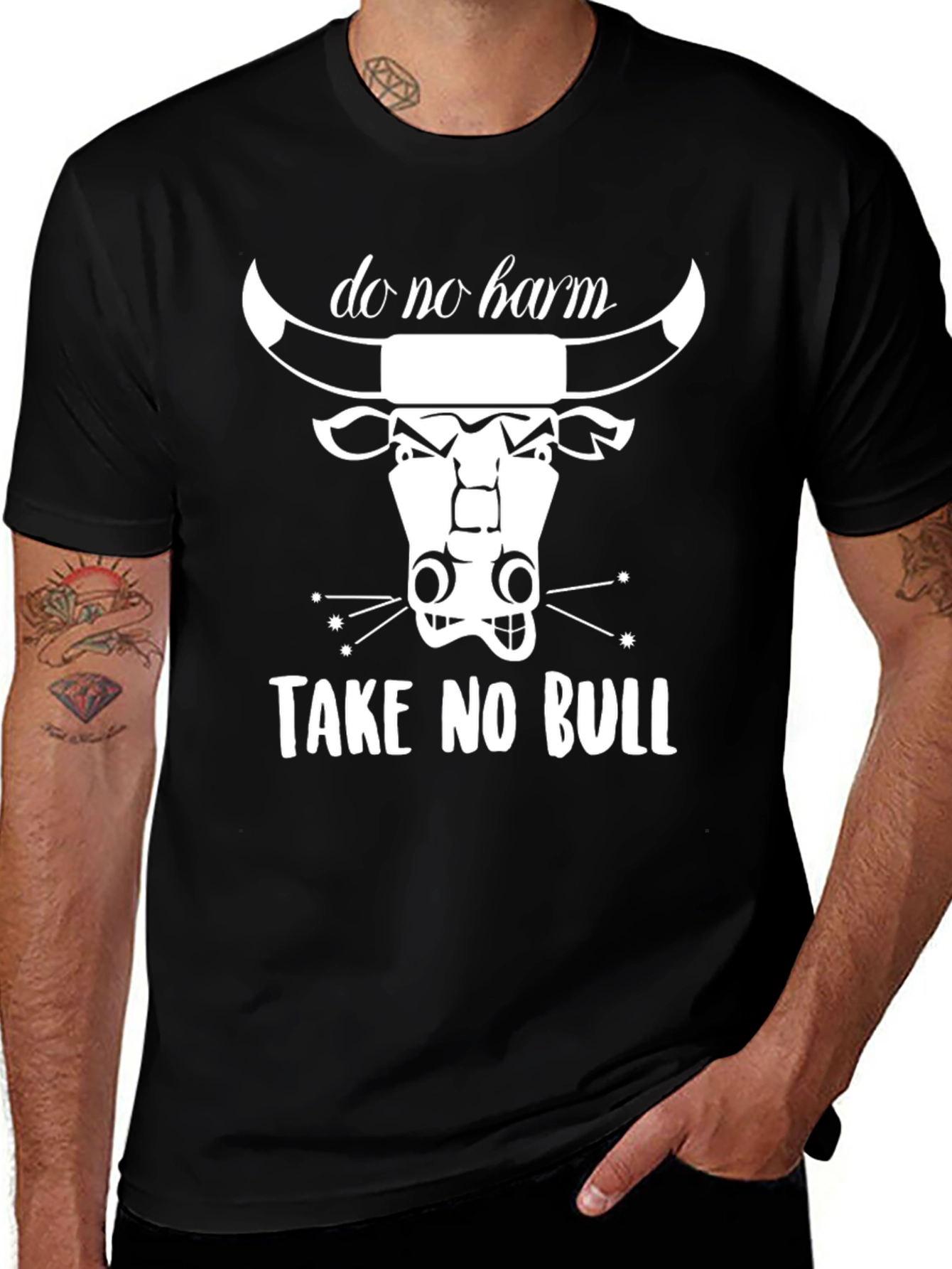 Do No Harm Take No Bull Graphic Tee