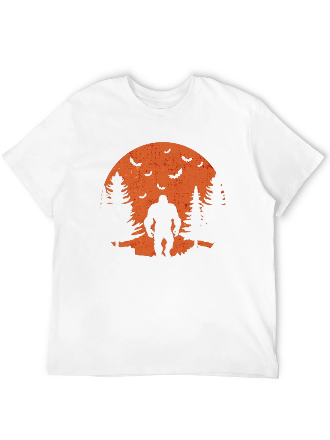 Bigfoot Halloween T-Shirt - Spooky Sasquatch Design