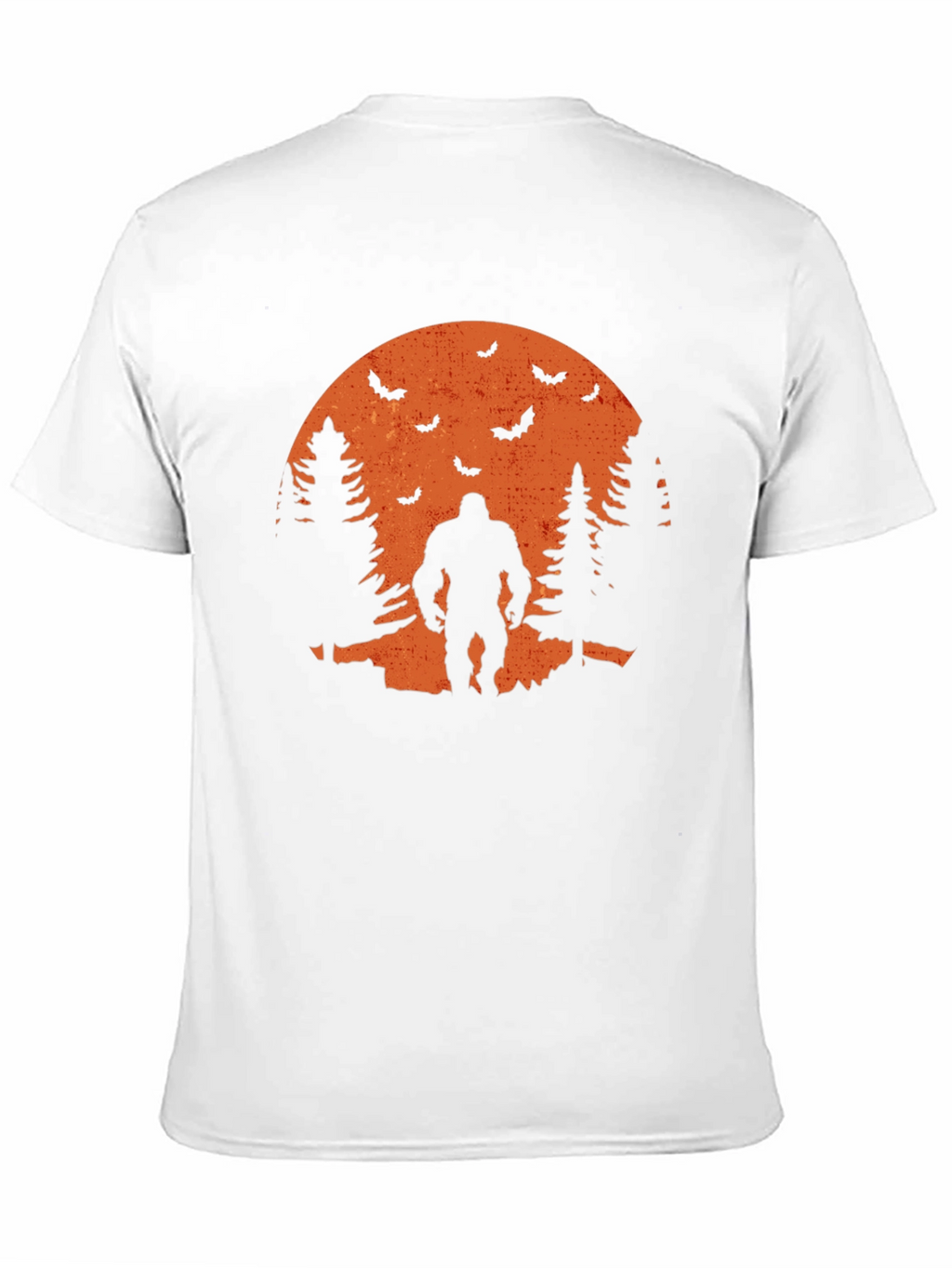 Bigfoot Halloween T-Shirt - Spooky Sasquatch Design