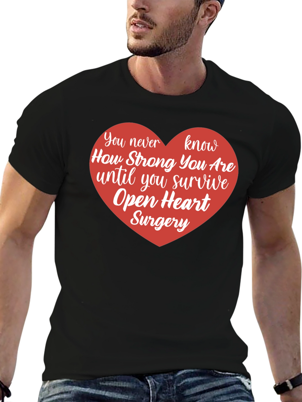 Open Heart Surgery Survivor T-Shirt