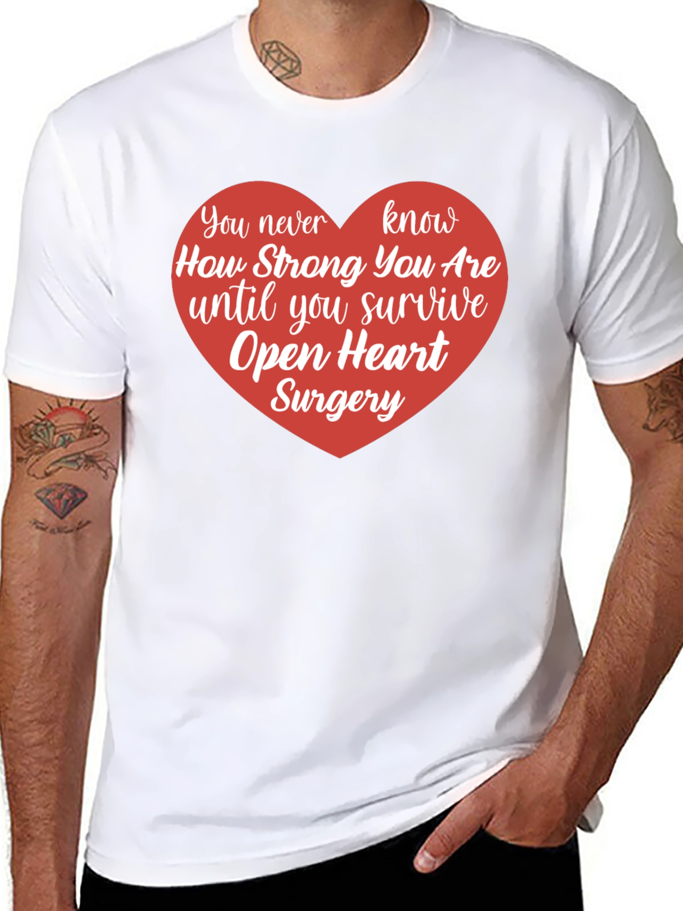 Open Heart Surgery Survivor T-Shirt