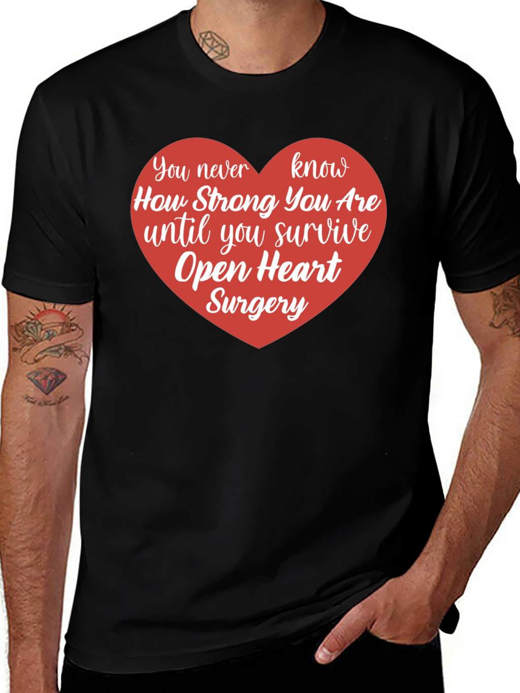 Open Heart Surgery Survivor T-Shirt