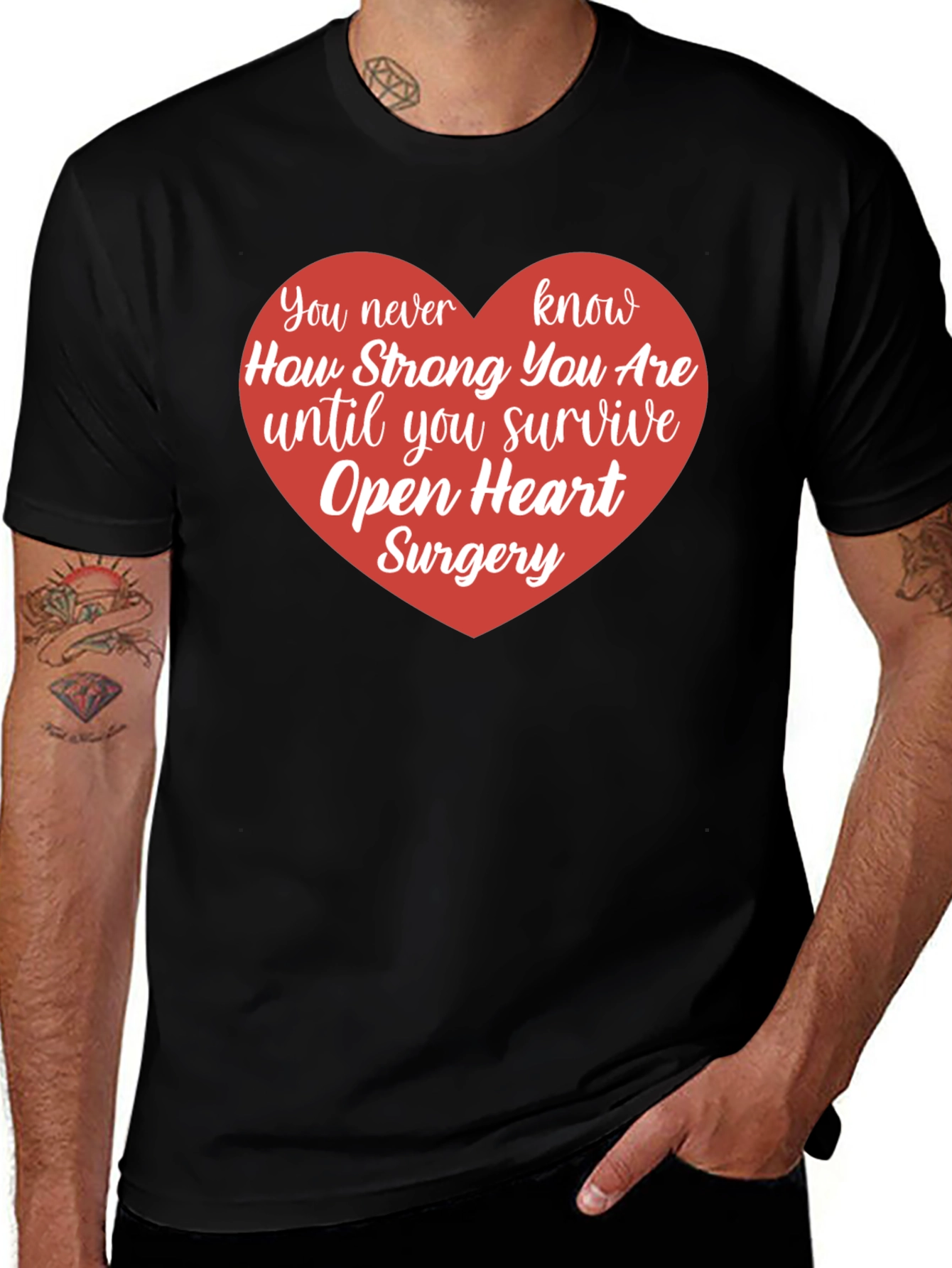 Open Heart Surgery Survivor T-Shirt