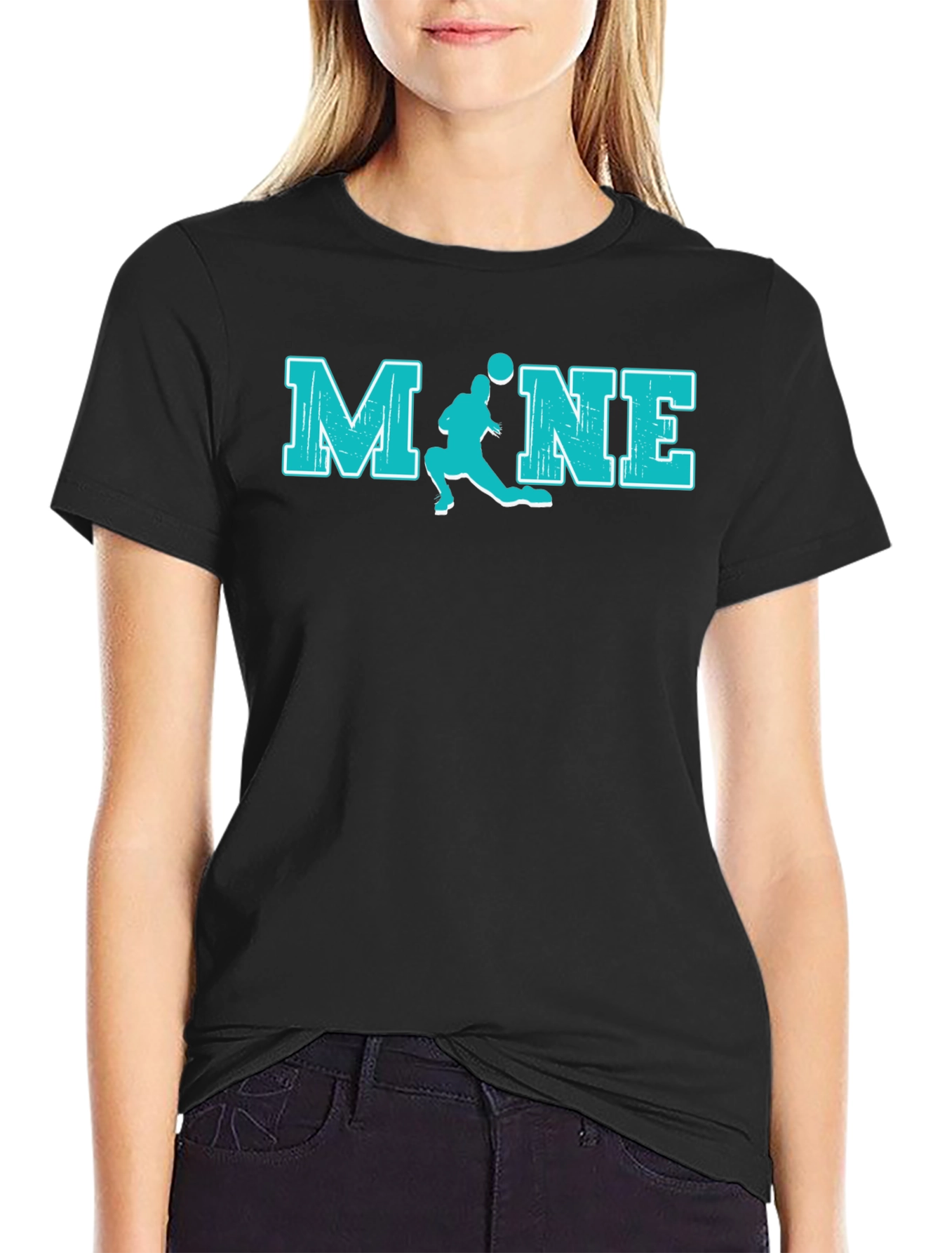 Volleyball Mine Graphic Tee