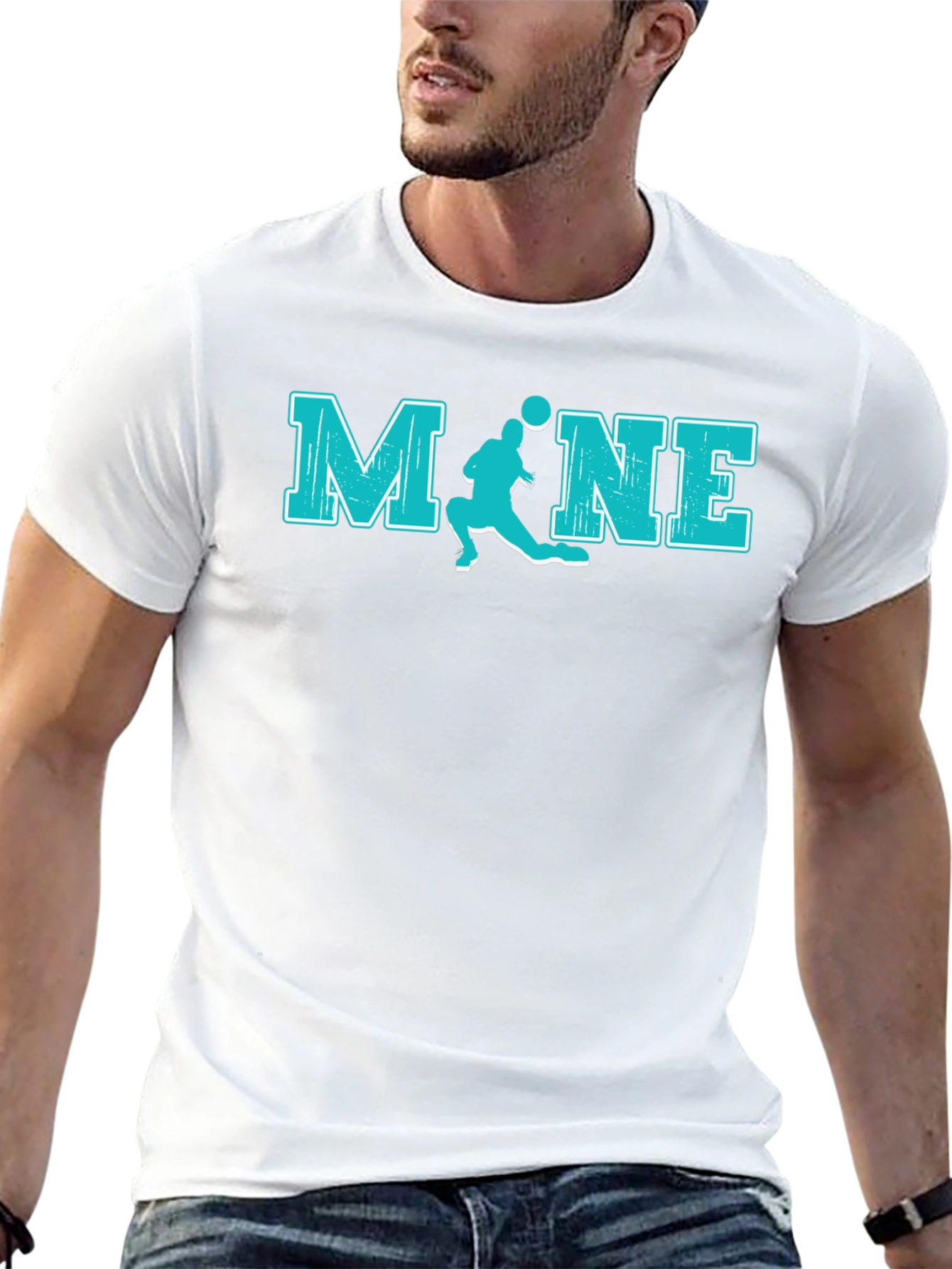 Volleyball Mine Graphic Tee