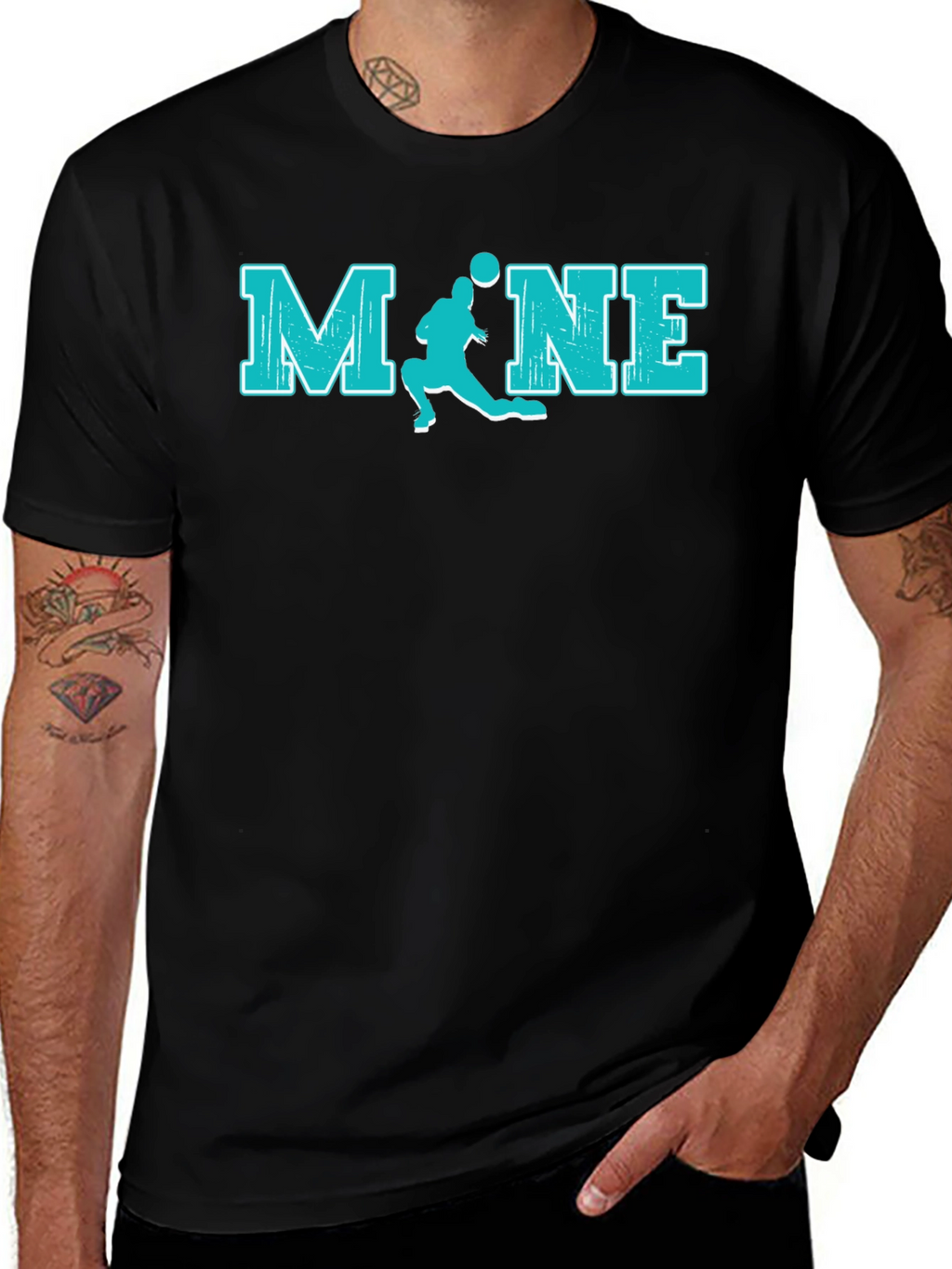 Volleyball Mine Graphic Tee