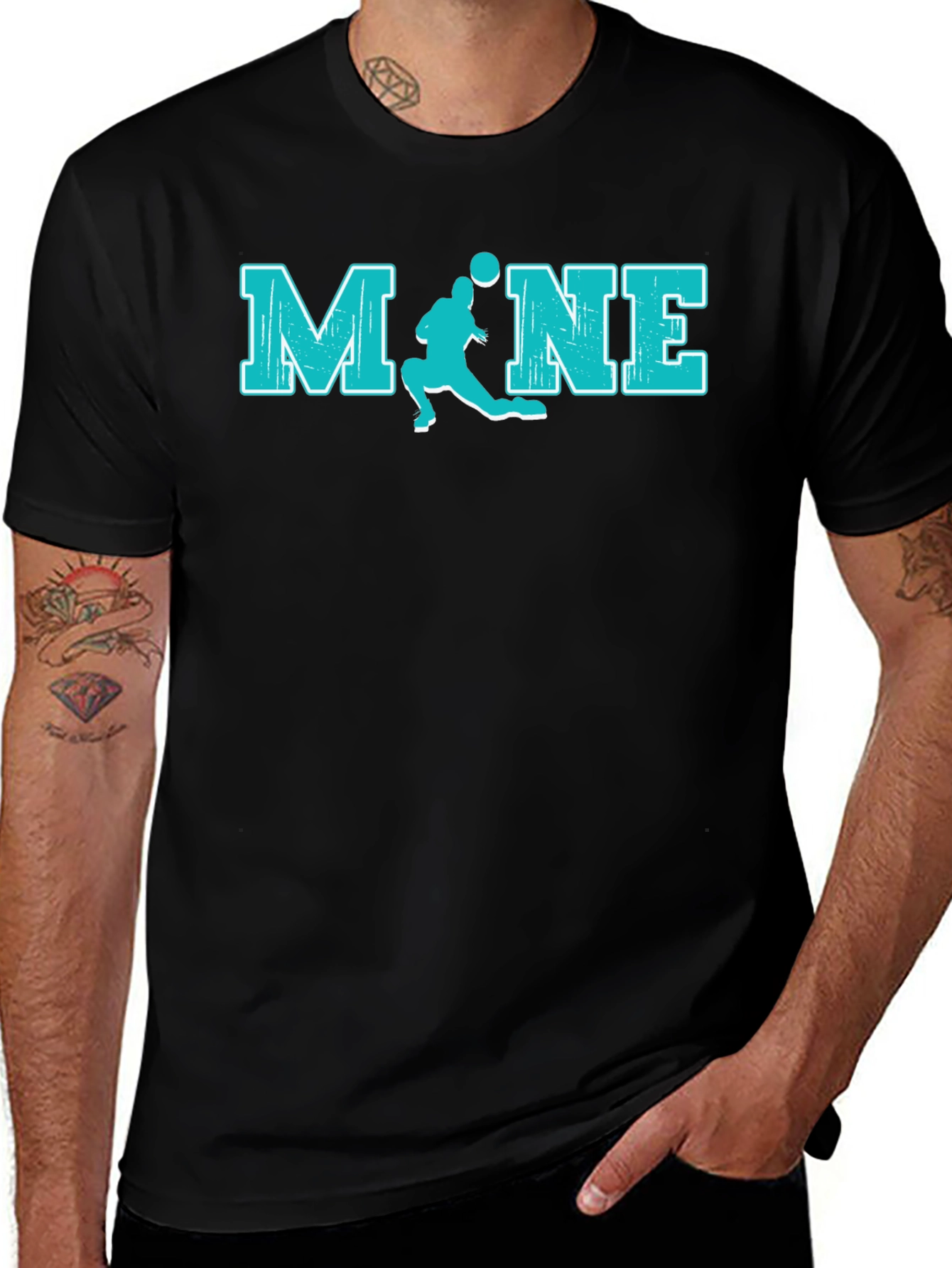 Volleyball Mine Graphic Tee