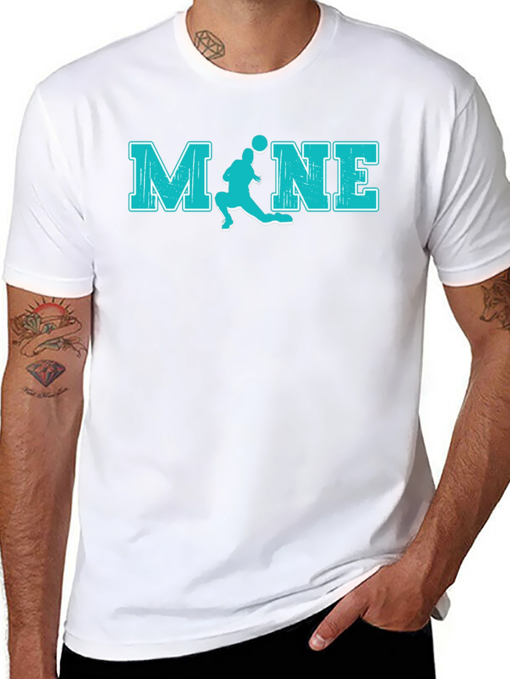 Volleyball Mine Graphic Tee