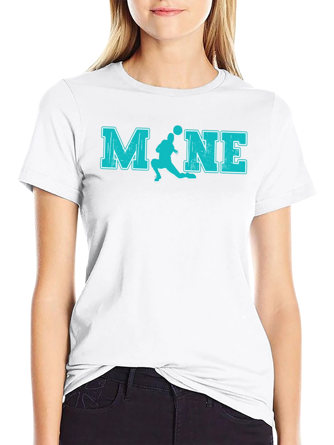 Volleyball Mine Graphic Tee