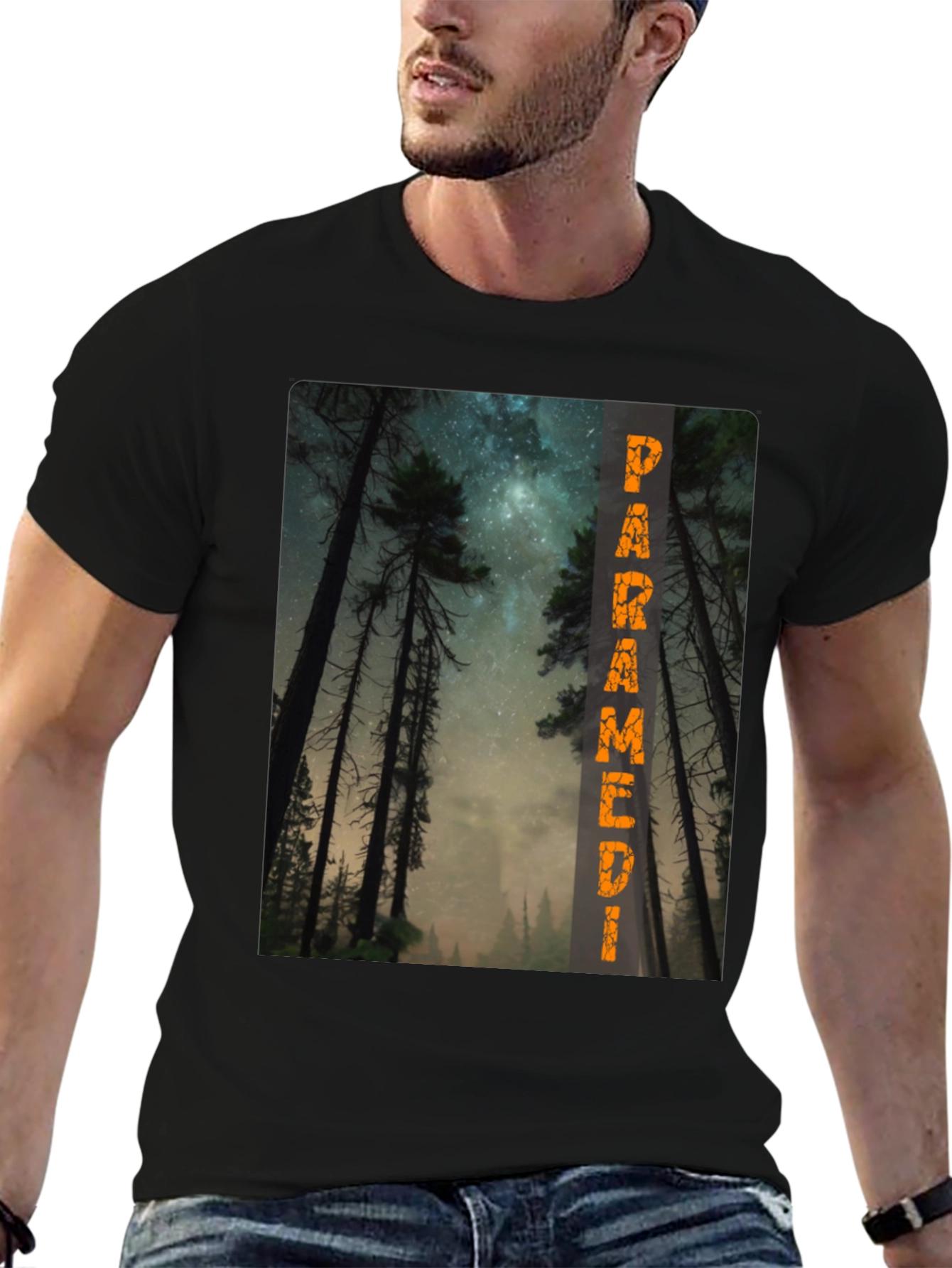 Paramedic Galaxy Forest T-Shirt