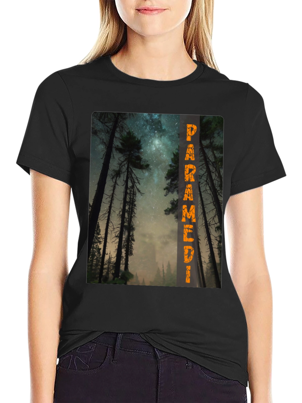 Paramedic Galaxy Forest T-Shirt