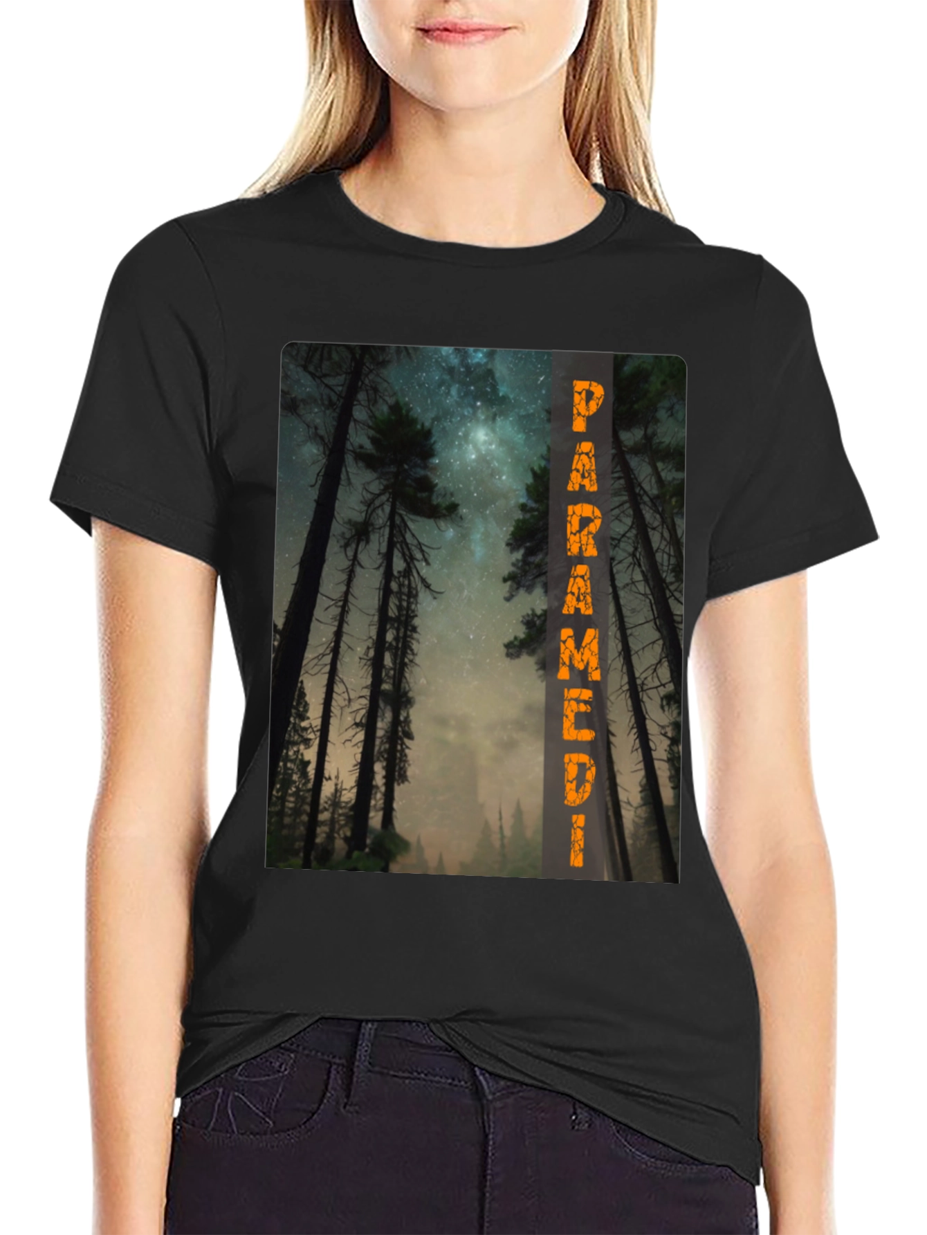 Paramedic Galaxy Forest T-Shirt