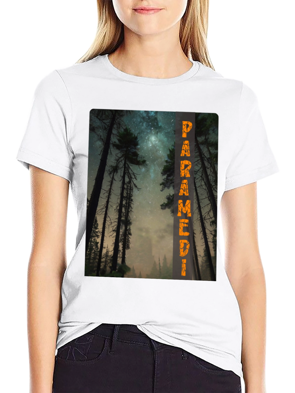 Paramedic Galaxy Forest T-Shirt