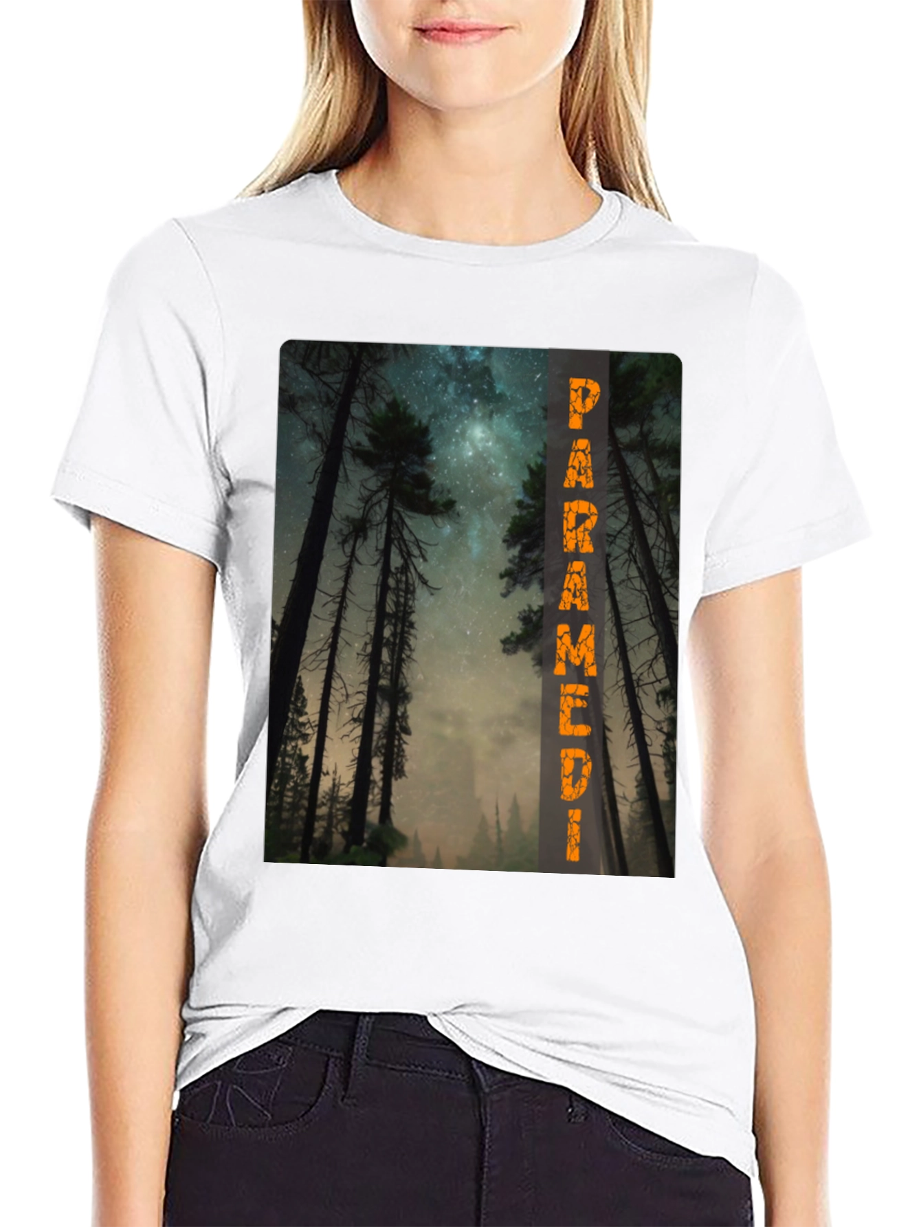 Paramedic Galaxy Forest T-Shirt