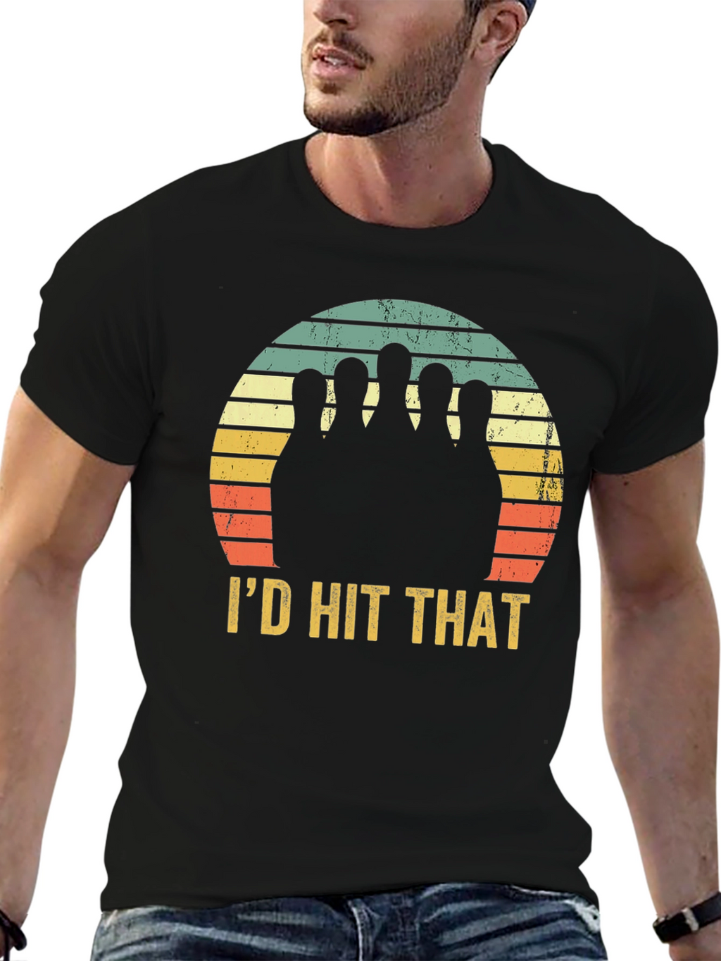 Id Hit That Bowling T-Shirt
