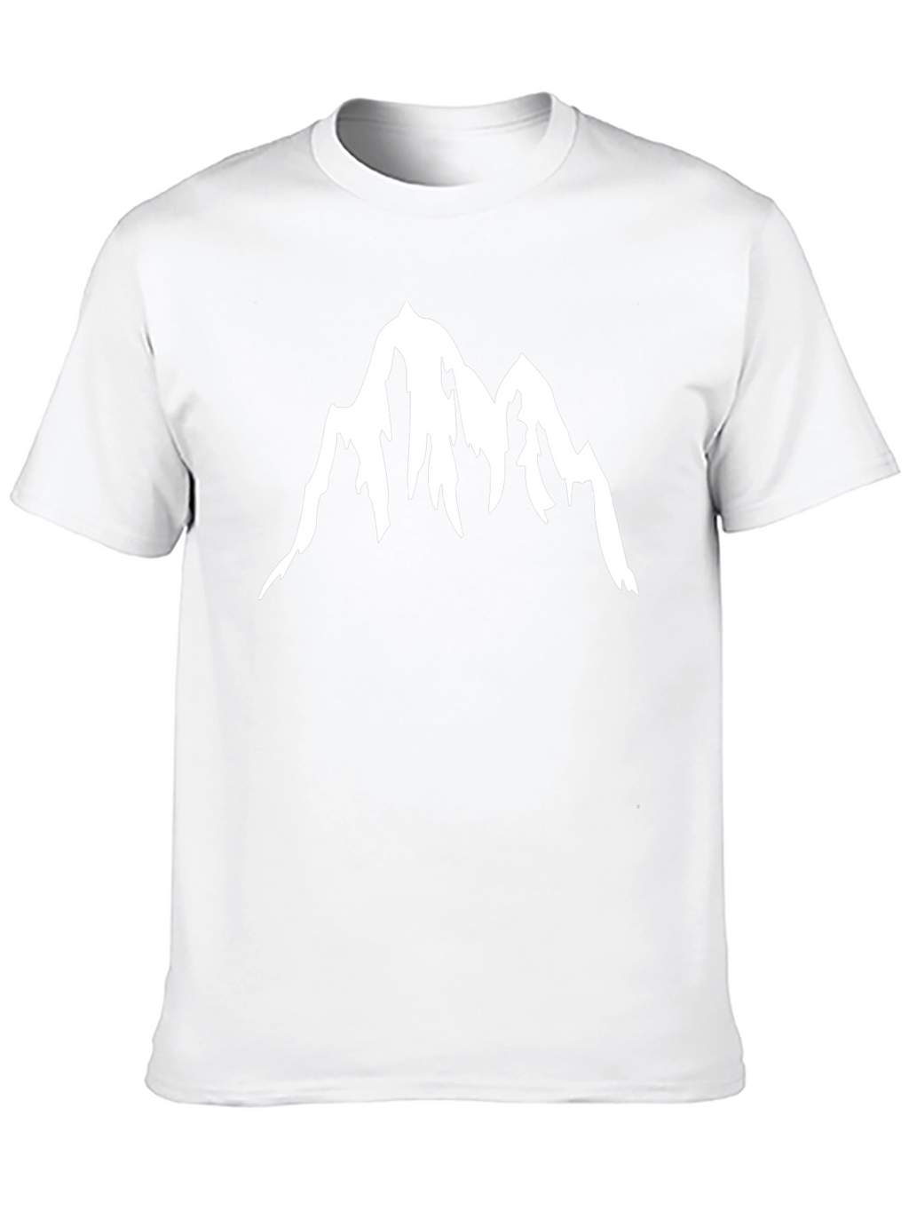 Mountain Peak Graphic Tee - Black Casual Shirt