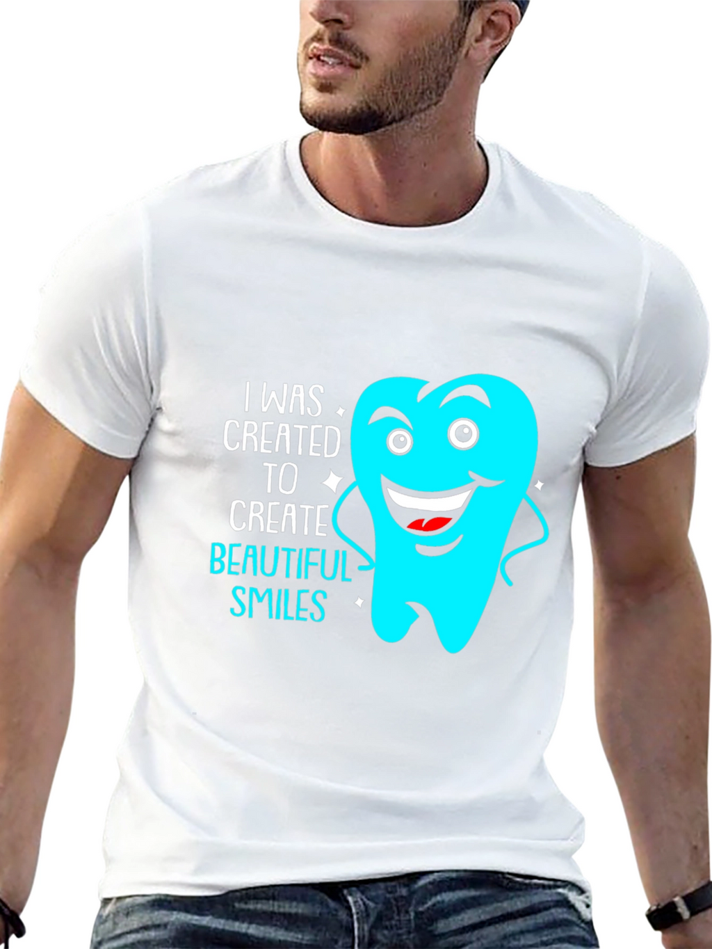 Dentist Tee: Created to Create Beautiful Smiles