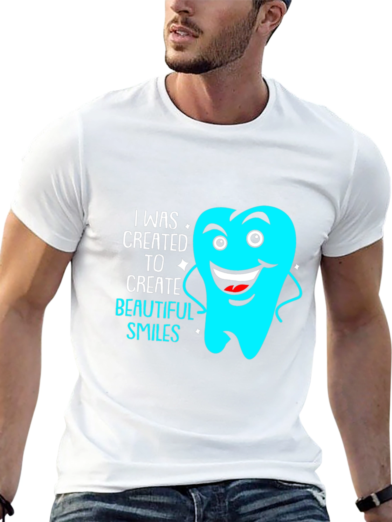 Dentist Tee: Created to Create Beautiful Smiles