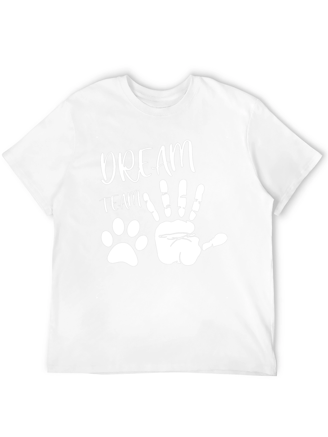 Dream Team Hand & Paw Print Graphic Tee