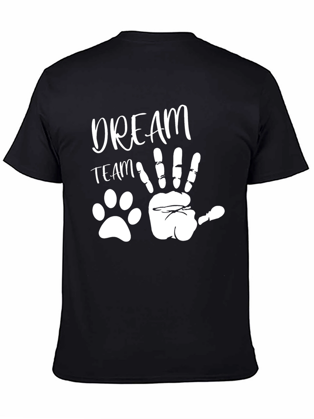 Dream Team Hand & Paw Print Graphic Tee