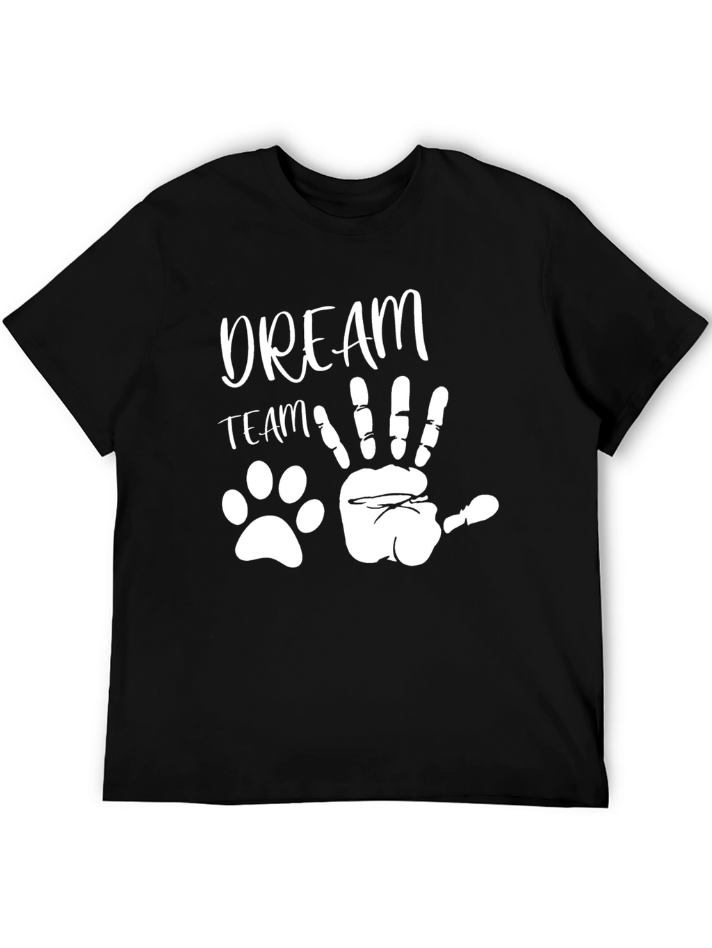 Dream Team Hand & Paw Print Graphic Tee