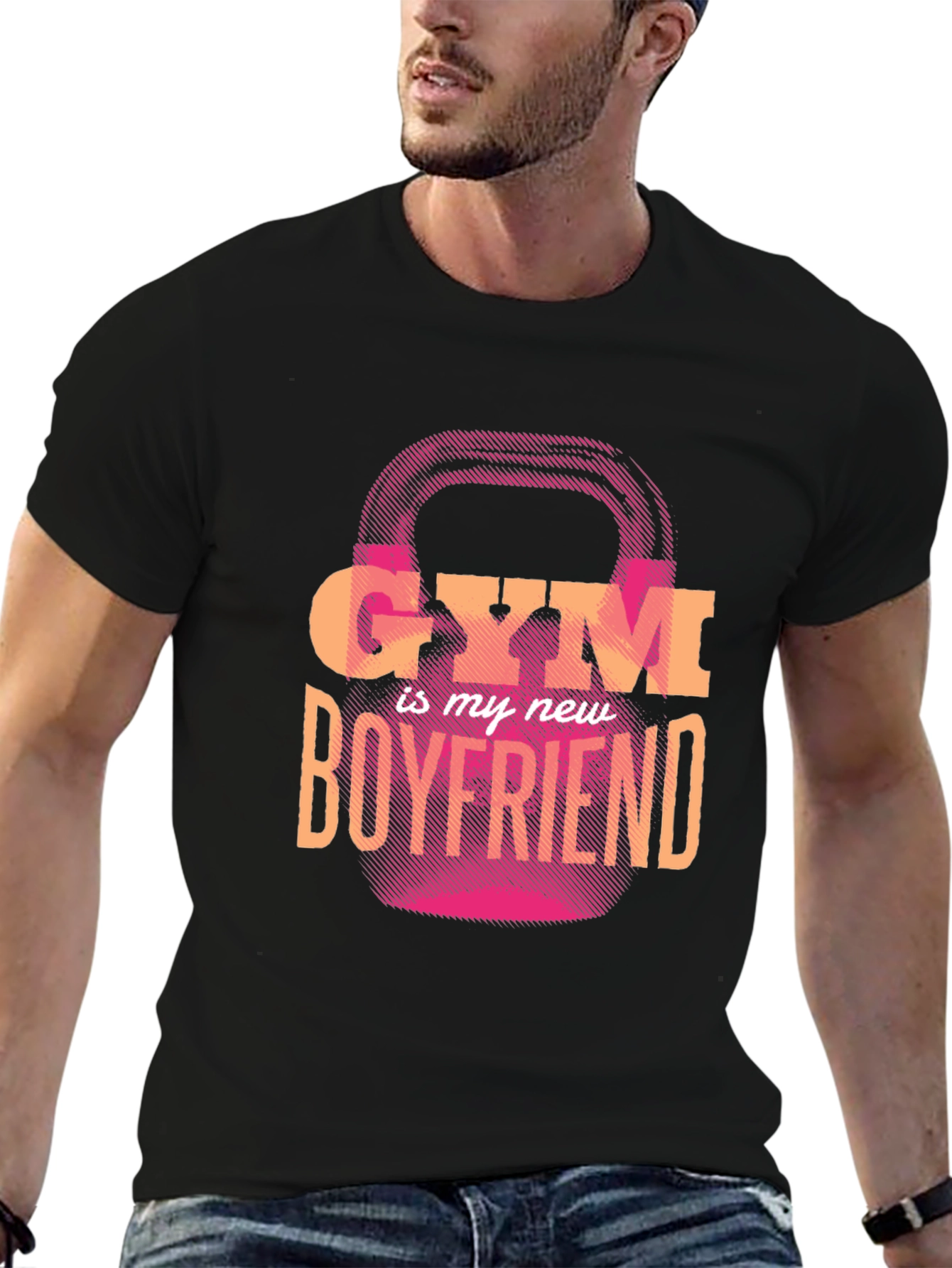 Gym is My New Boyfriend Graphic Tee