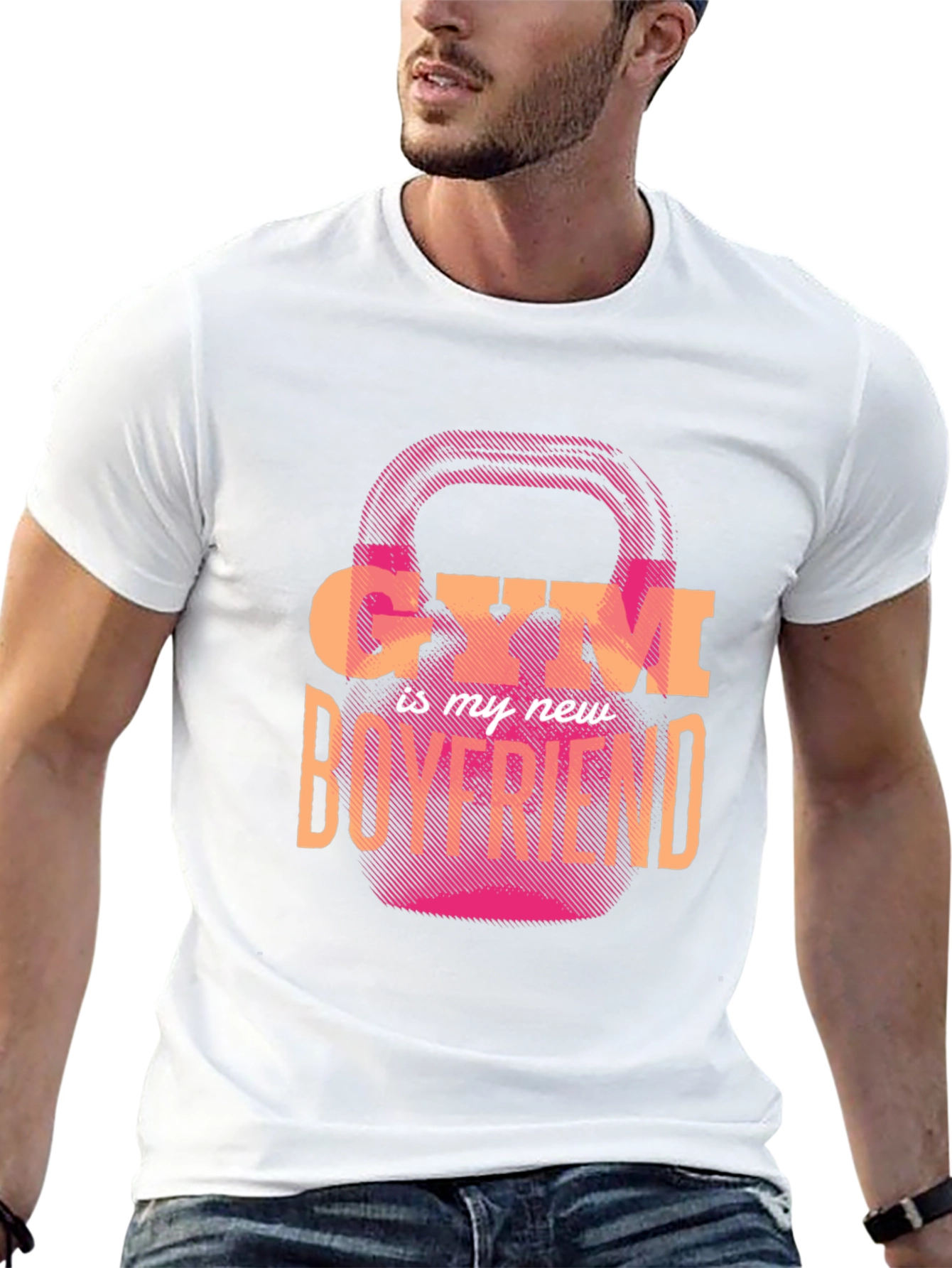 Gym is My New Boyfriend Graphic Tee