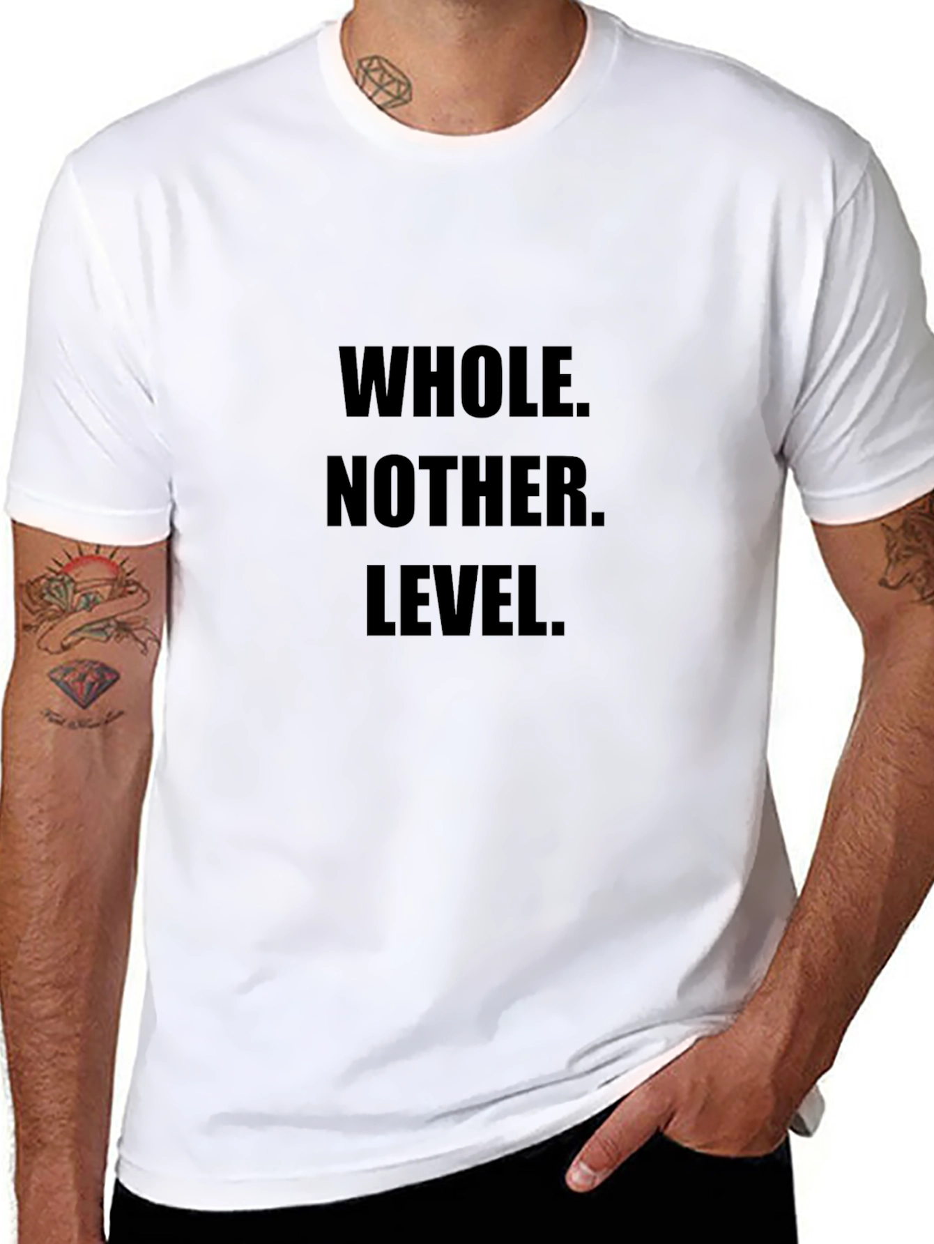 Whole Nother Level Black Graphic Tee
