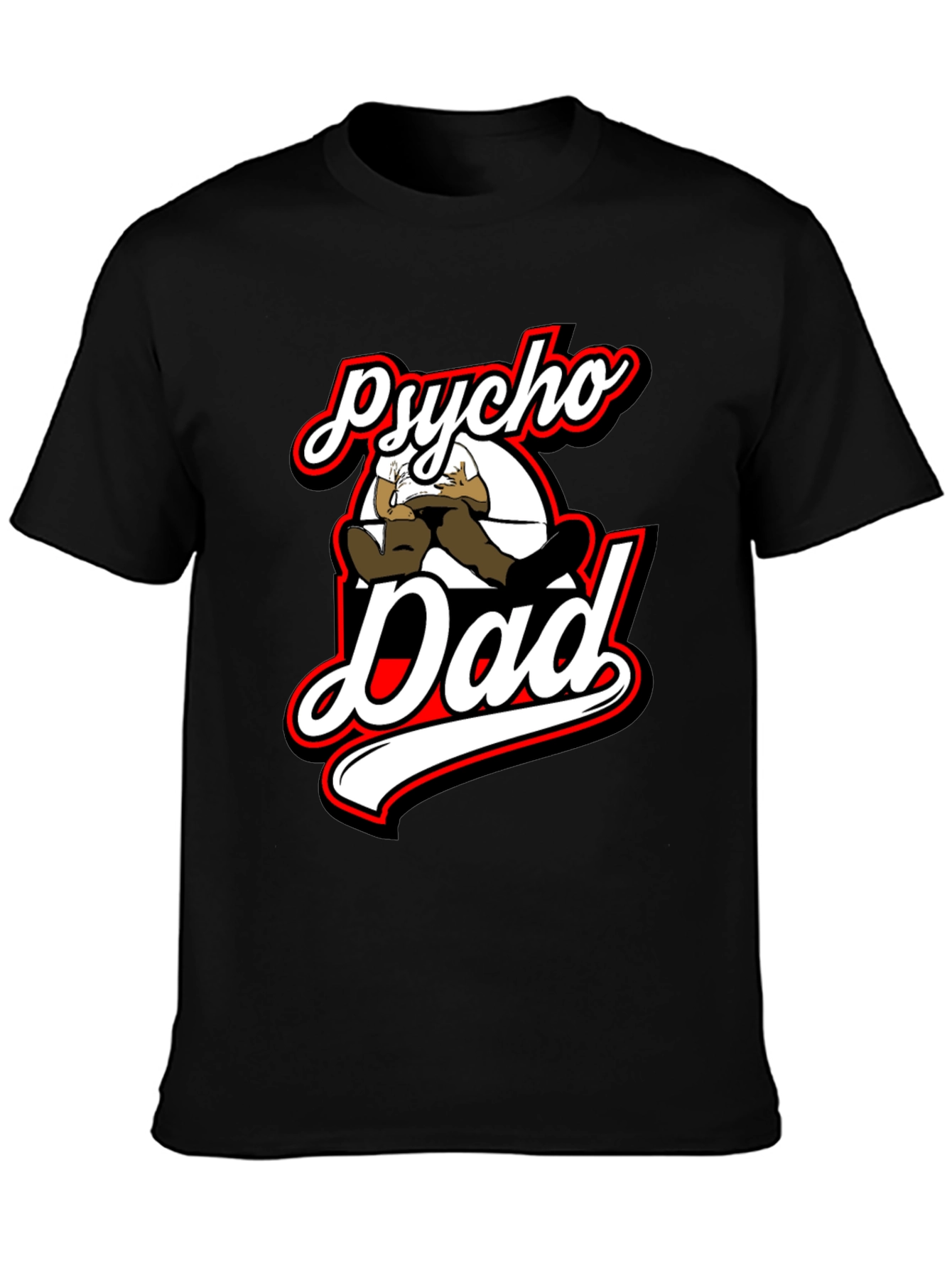 Psycho Dad Graphic T-Shirt