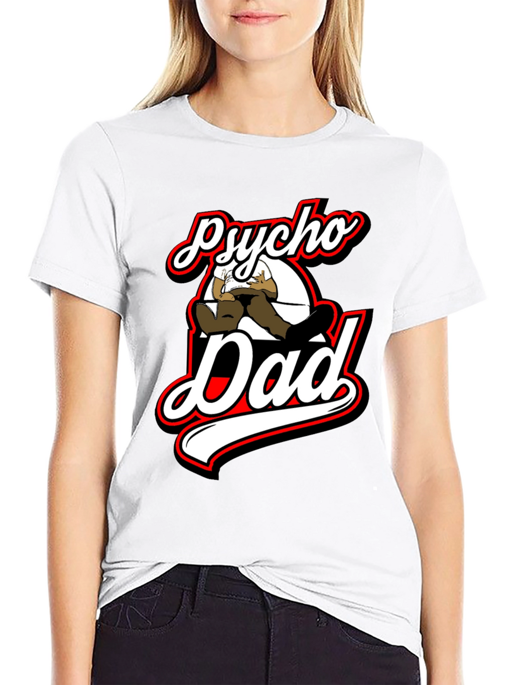 Psycho Dad Graphic T-Shirt