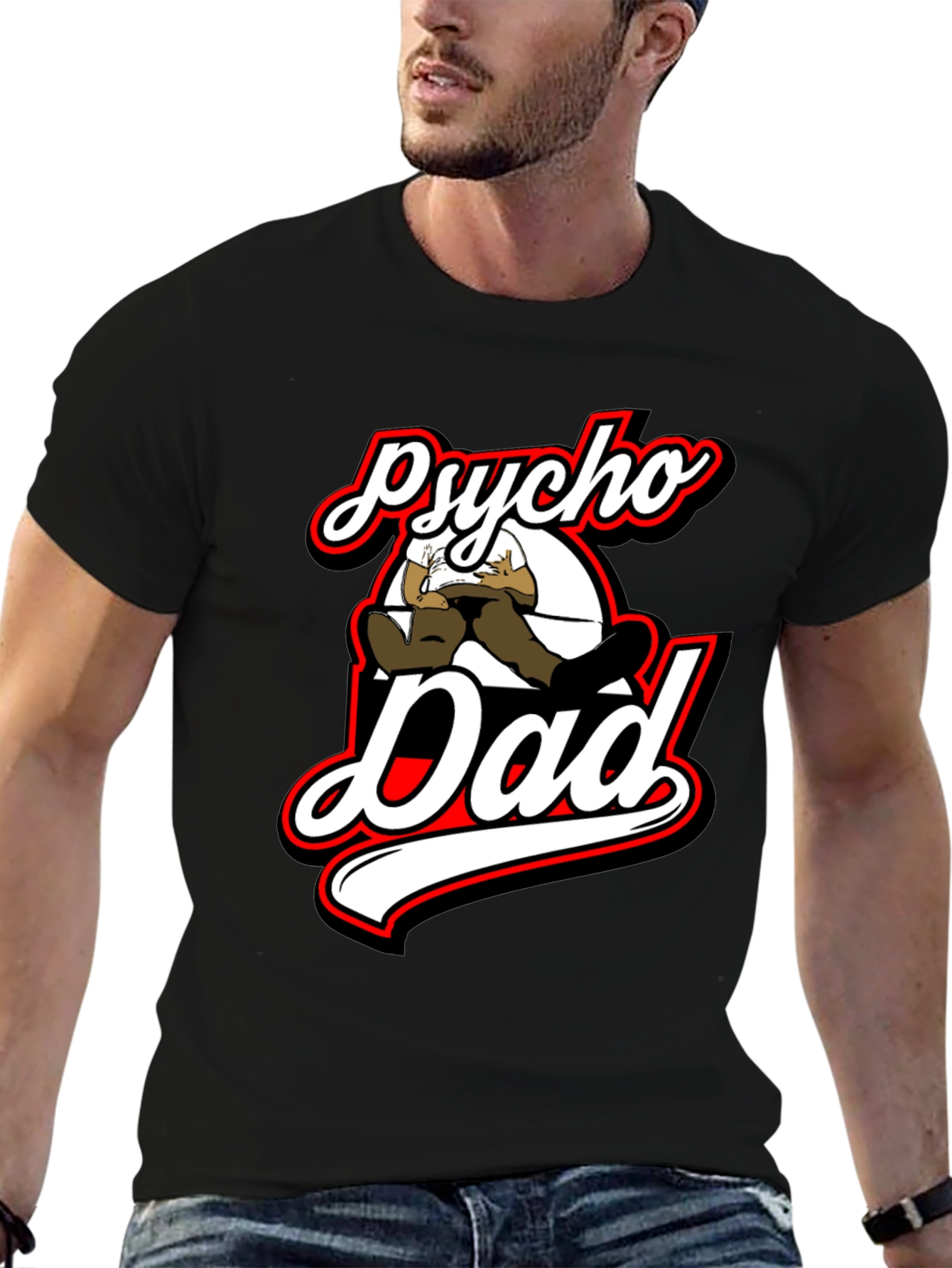 Psycho Dad Graphic T-Shirt