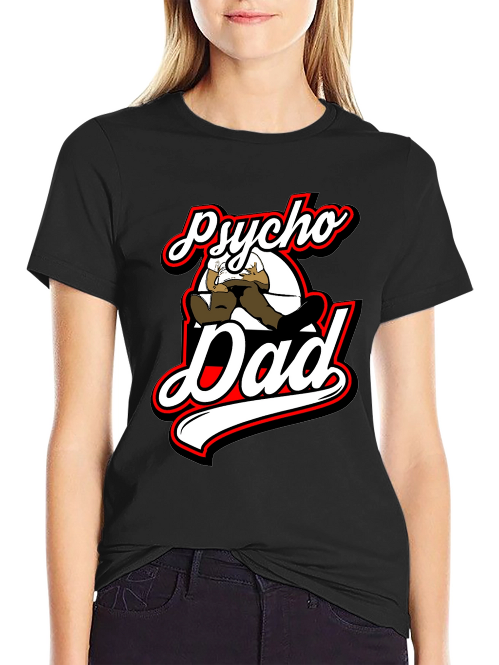 Psycho Dad Graphic T-Shirt