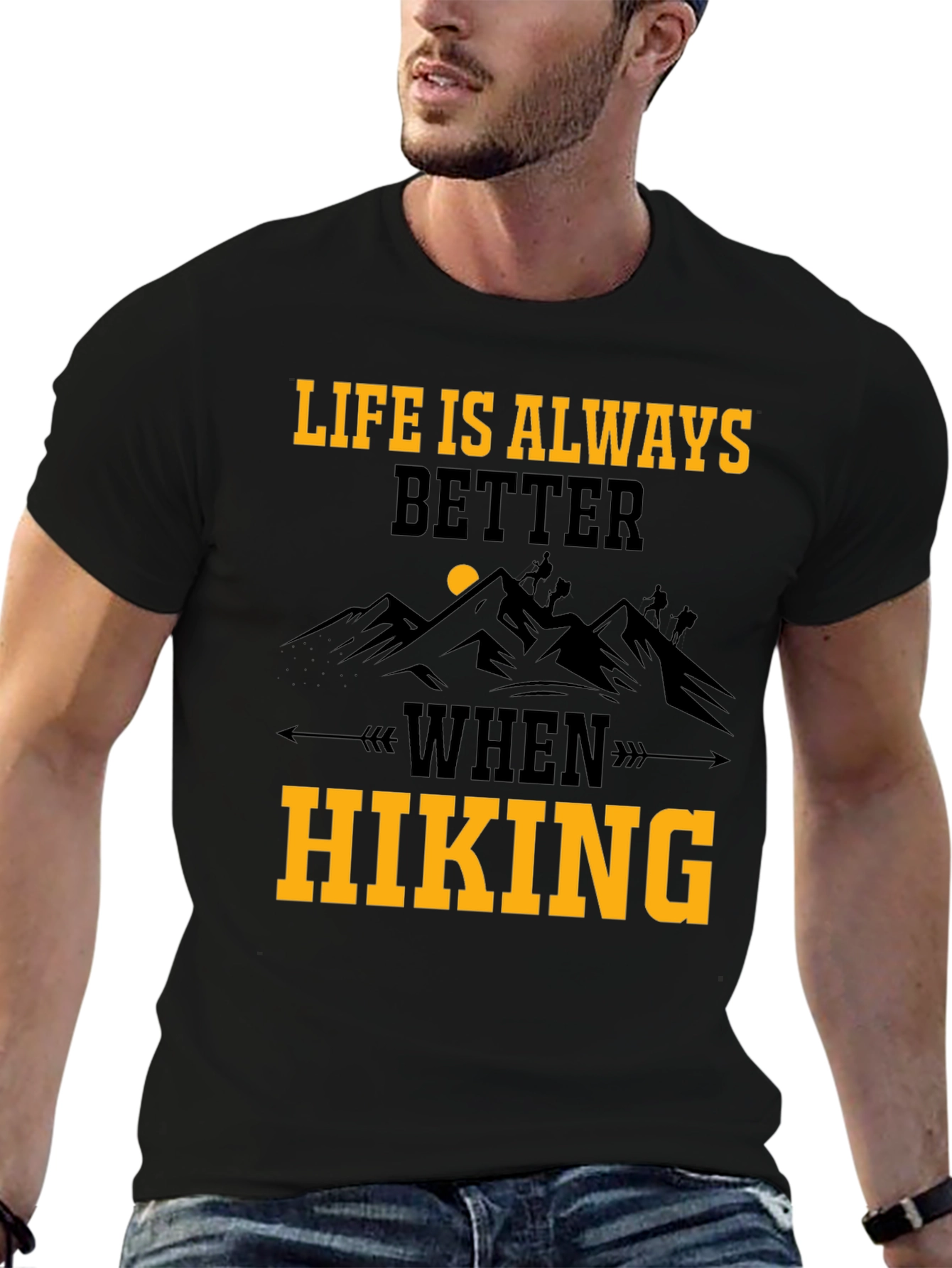 Hiking Adventure T-Shirt - Life is Better When Hiking!