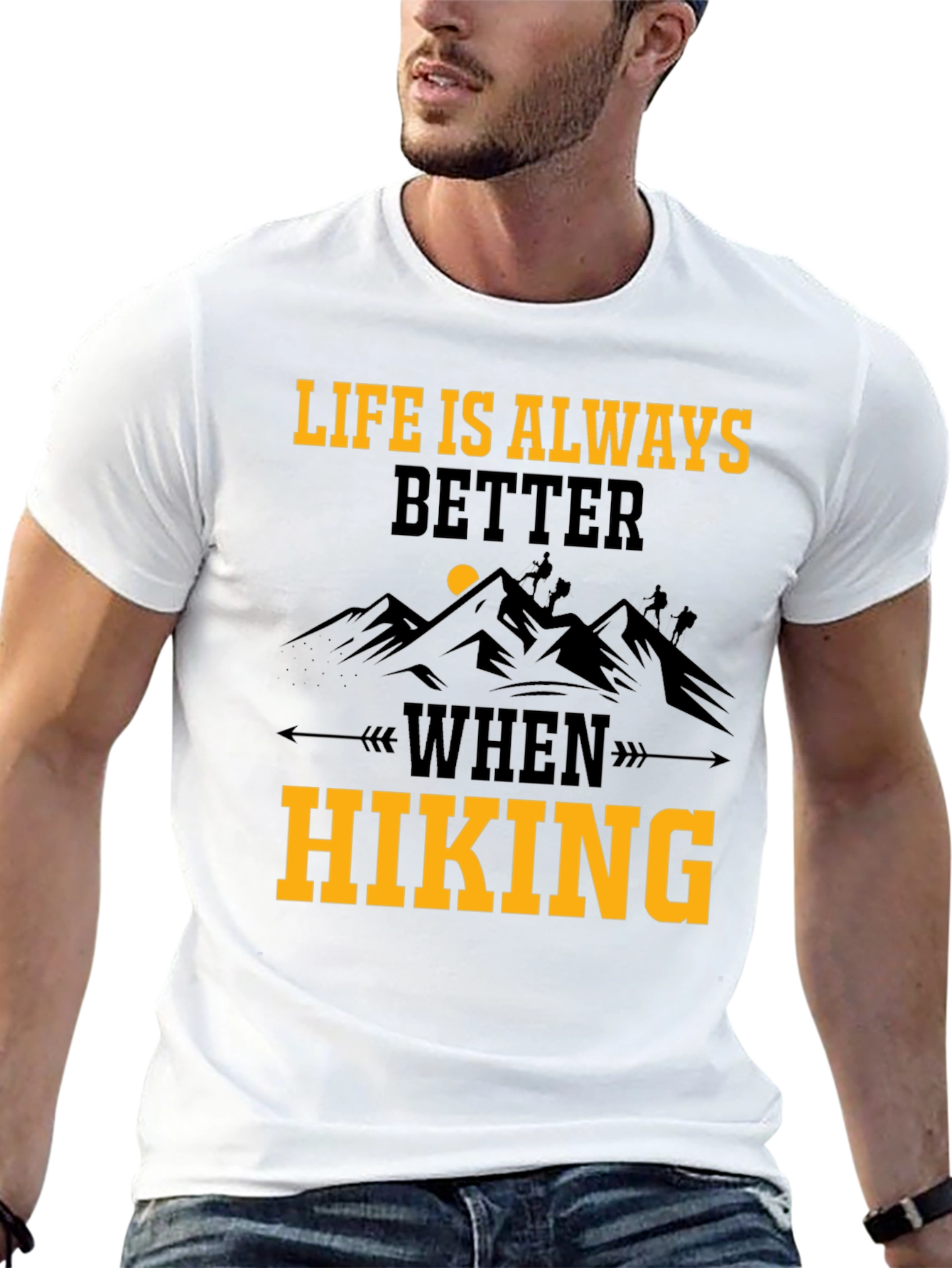 Hiking Adventure T-Shirt - Life is Better When Hiking!
