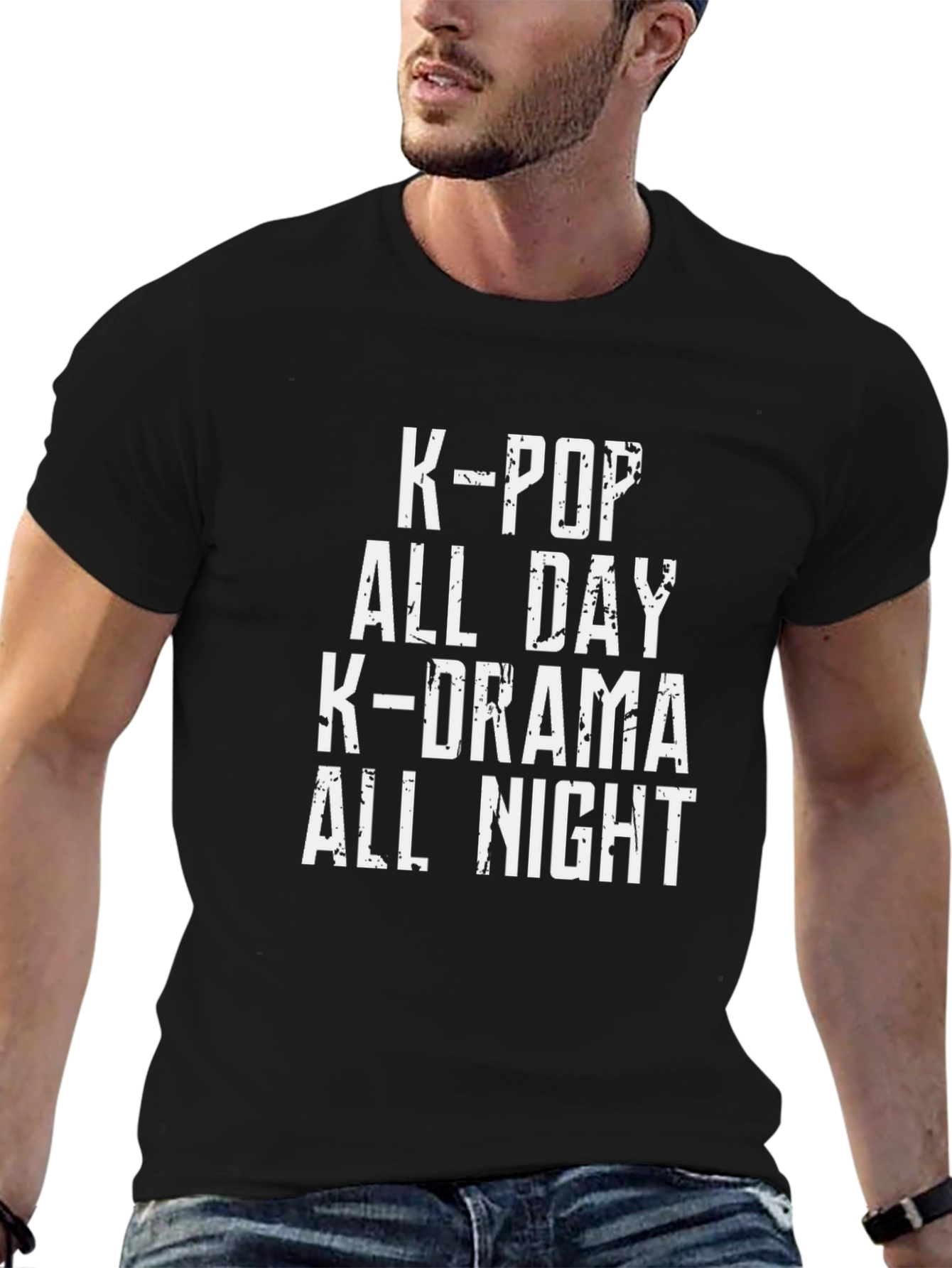 K-POP All Day K-Drama All Night T-Shirt