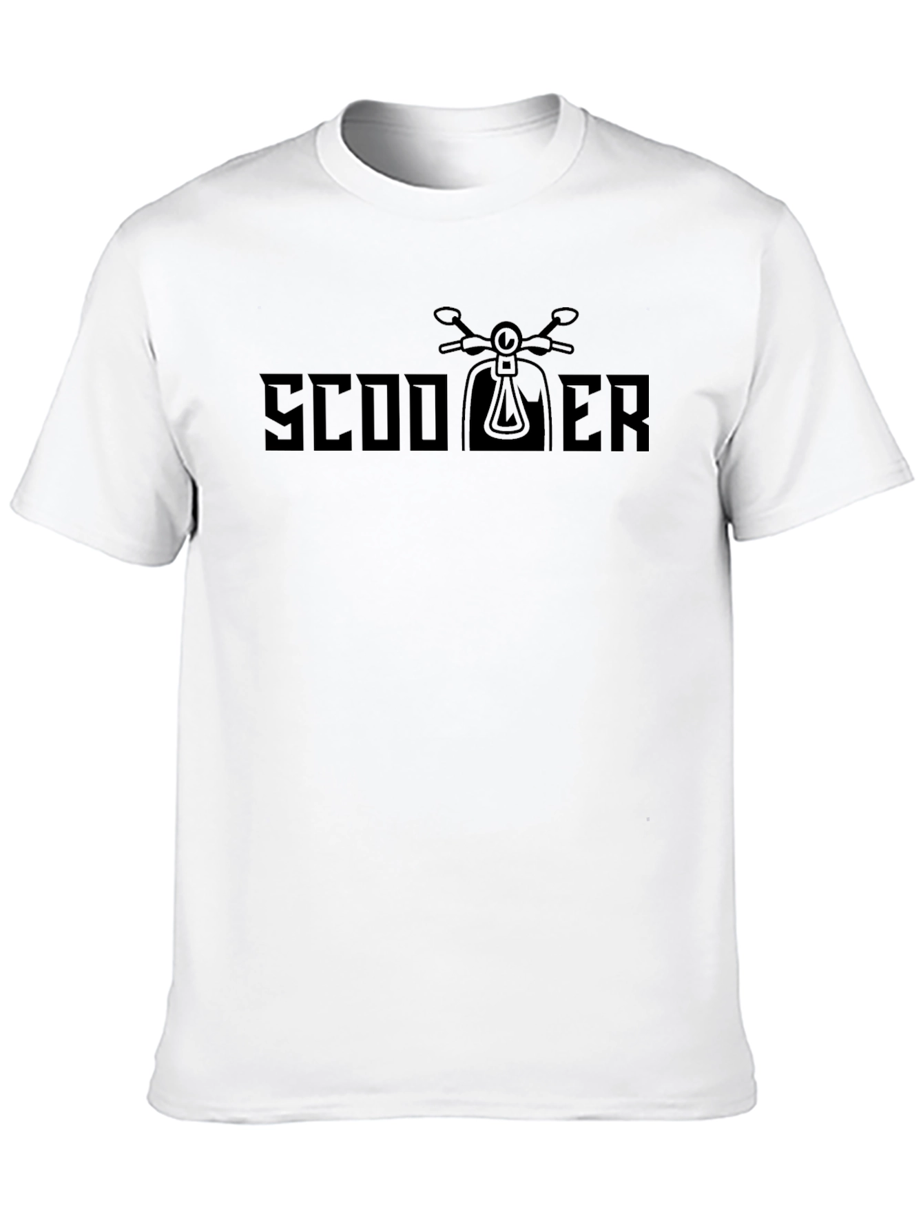 Scooter Graphic T-Shirt - Ride in Style