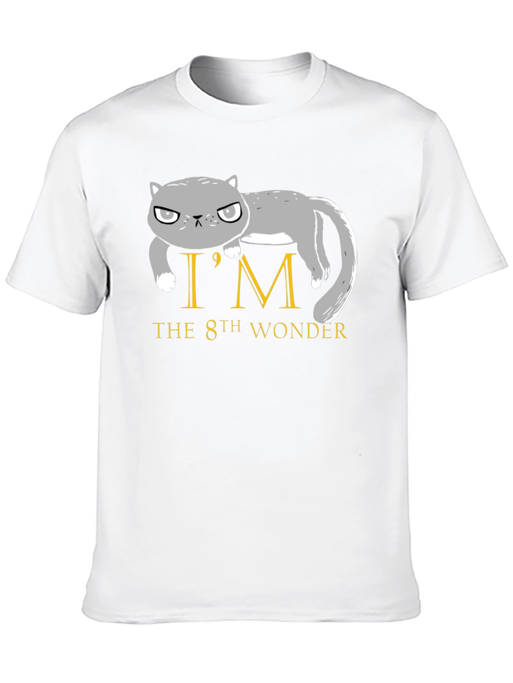 Grumpy Cat 8th Wonder Black T-Shirt