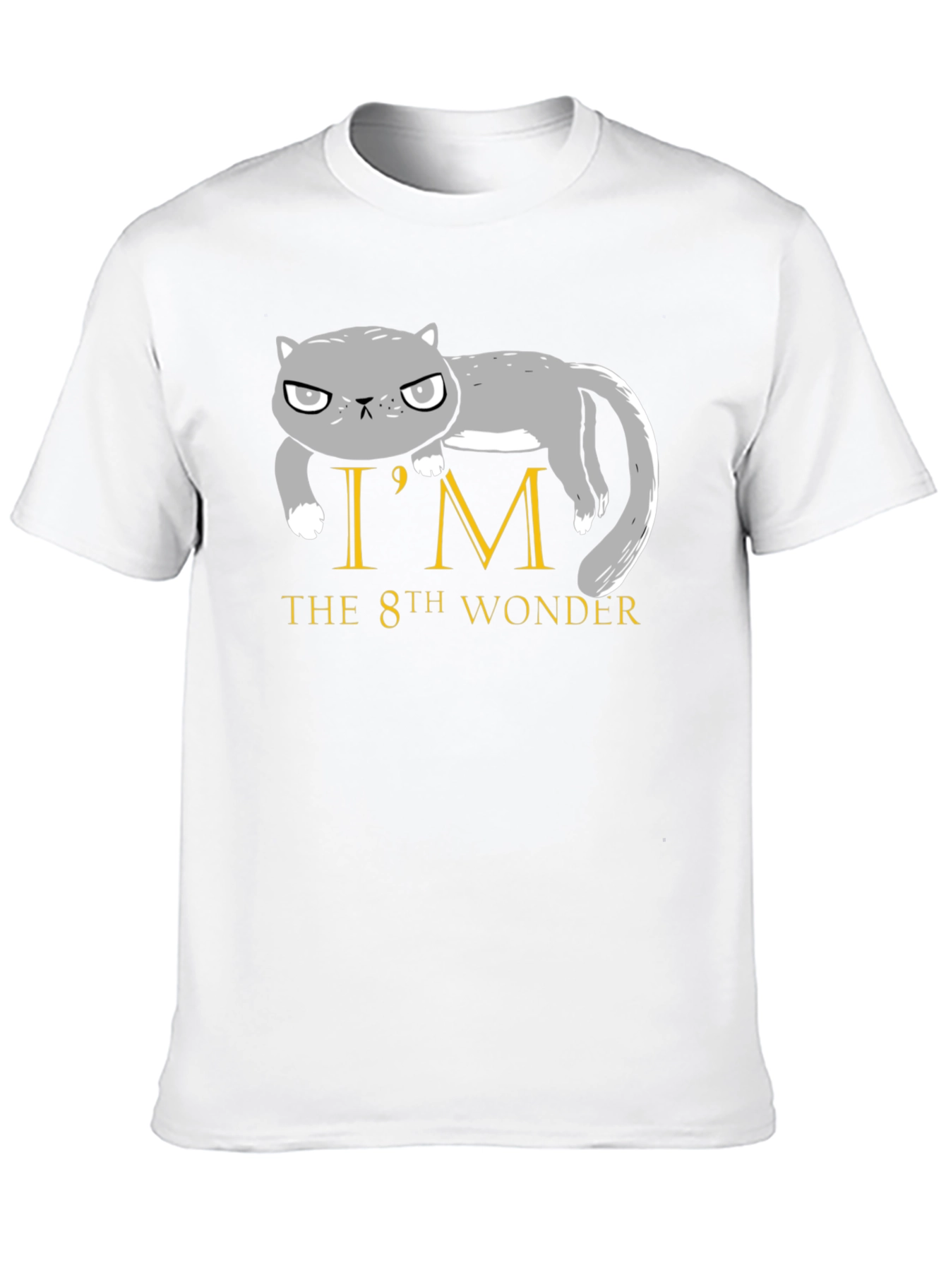 Grumpy Cat 8th Wonder Black T-Shirt