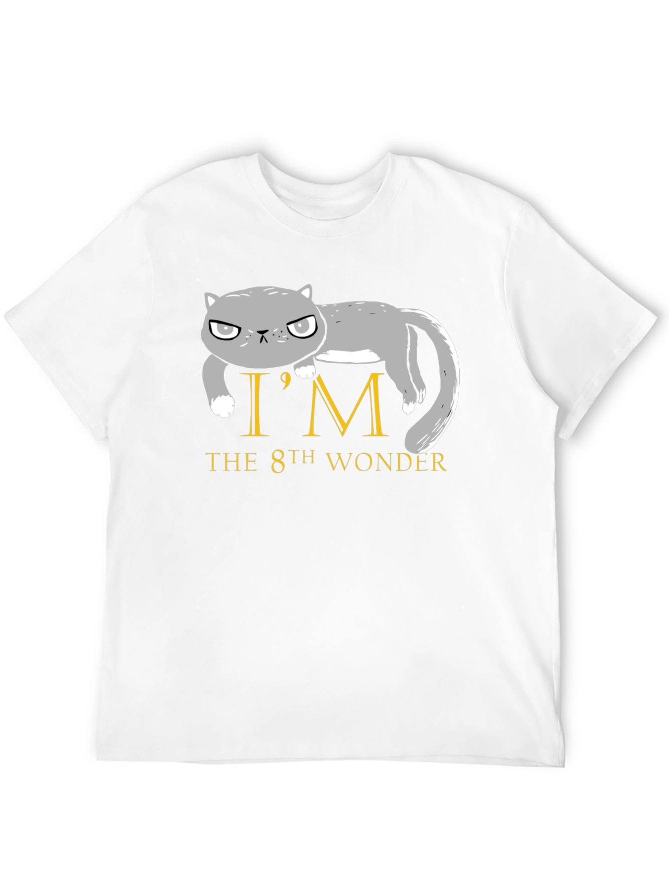 Grumpy Cat 8th Wonder Black T-Shirt
