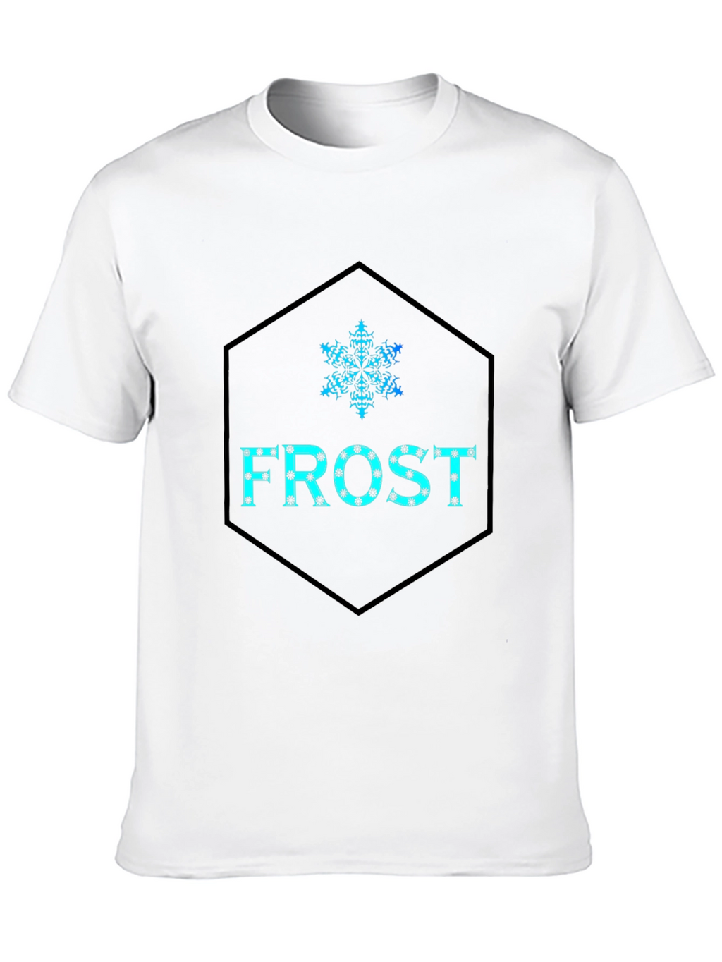 Frost Graphic Tee - Black Cotton Blend