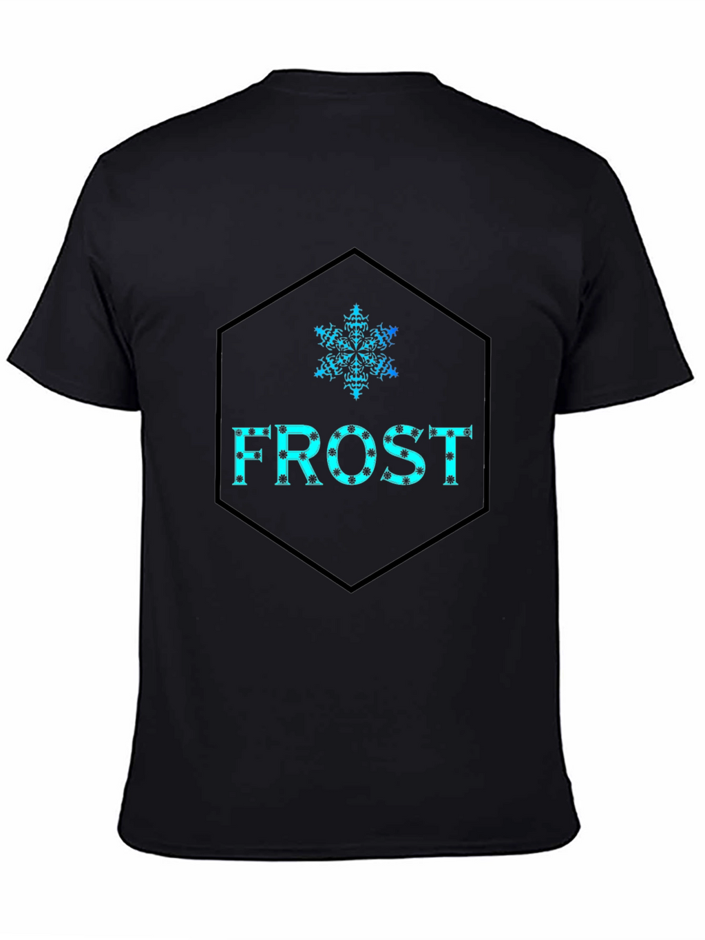 Frost Graphic Tee - Black Cotton Blend